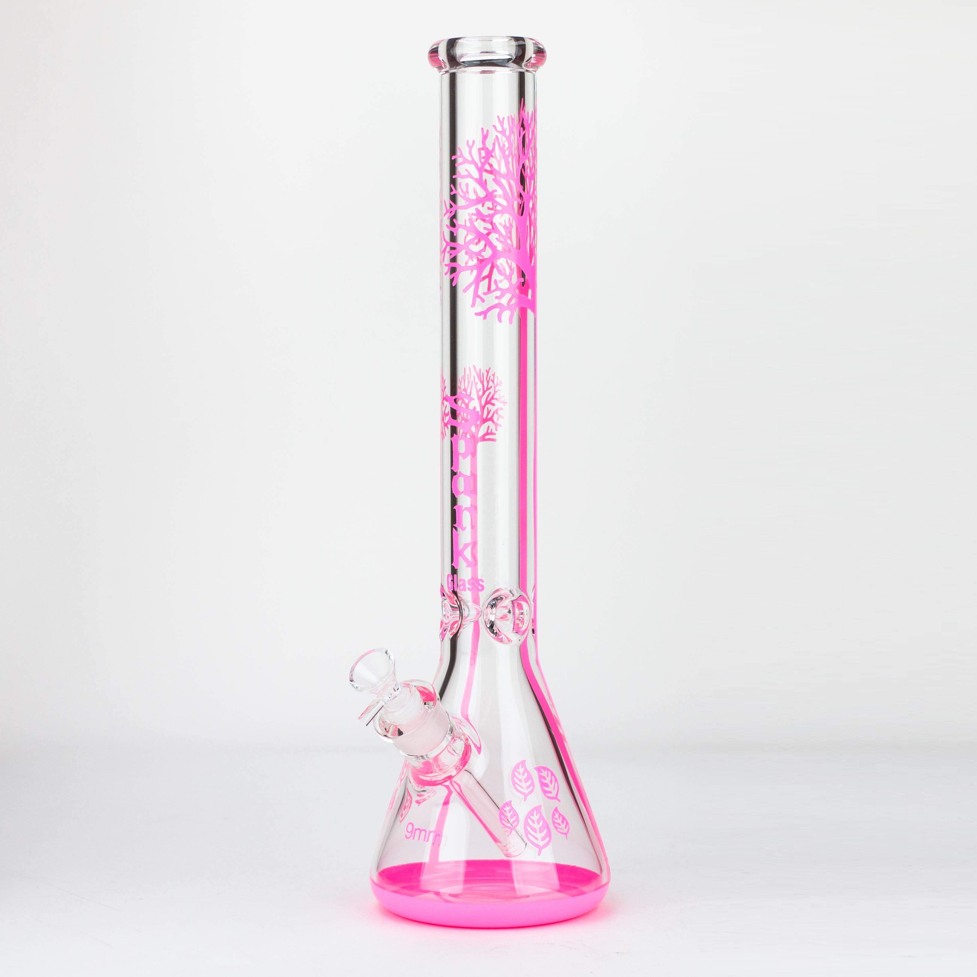 Spark | 18" Tree of life 9 mm glass water bong