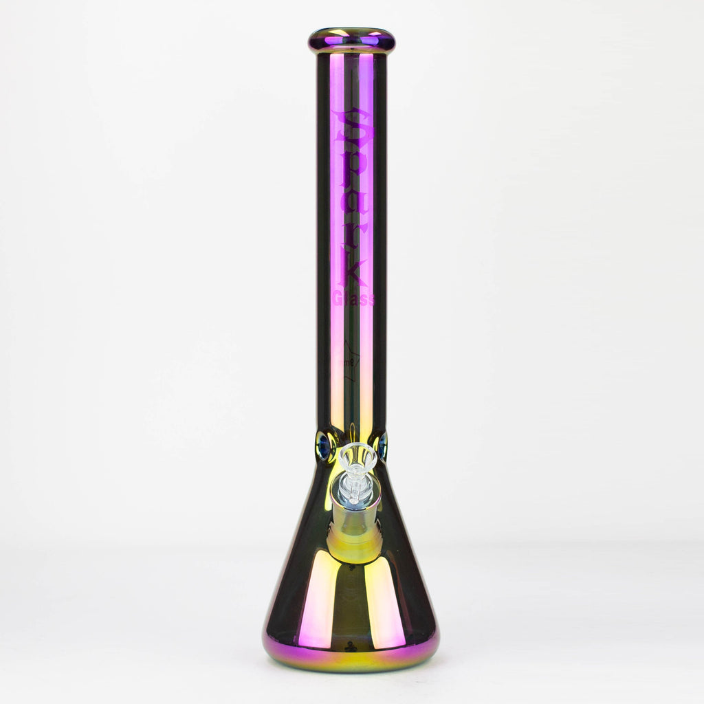 Spark | 18" Electorplated 9 mm glass water bong