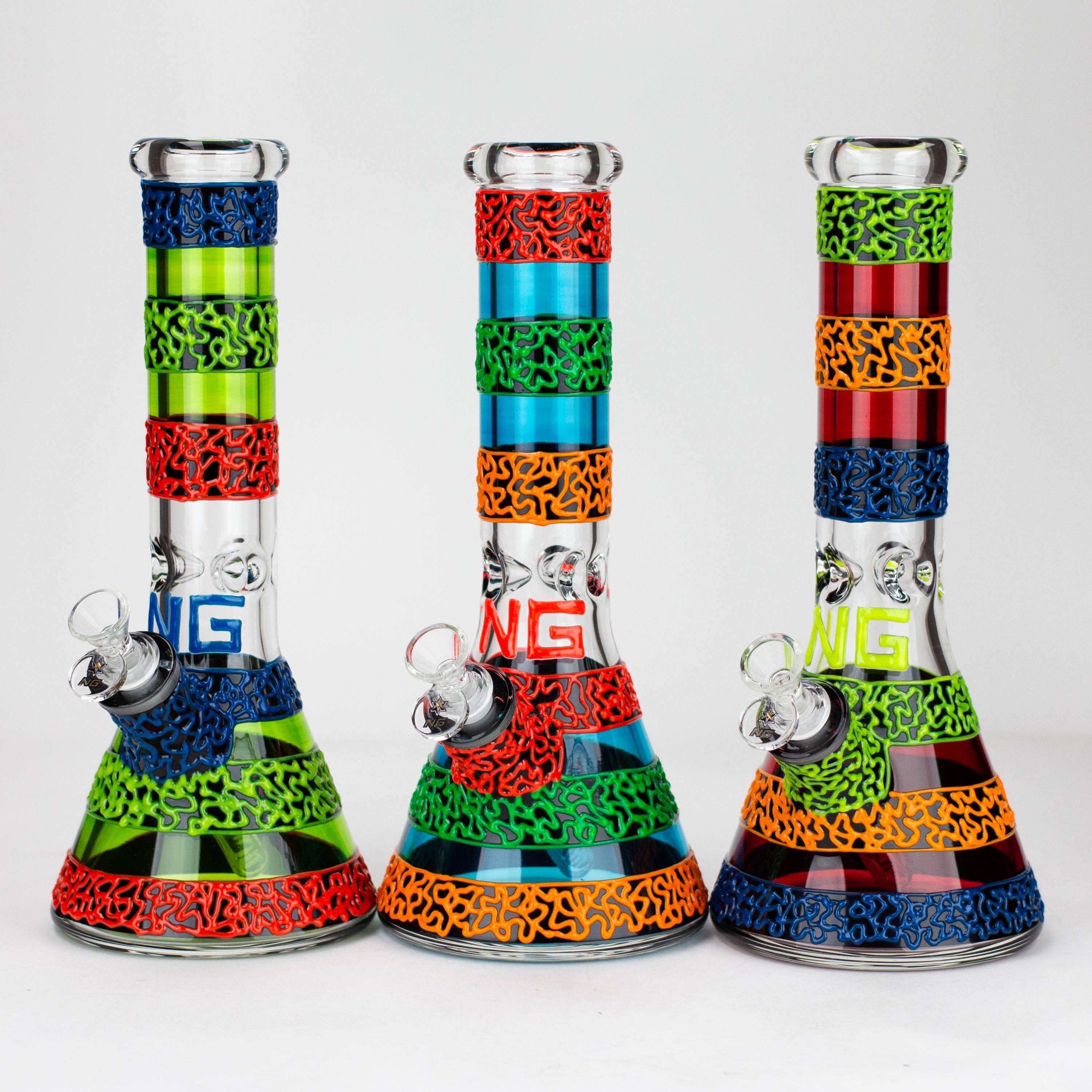 NG | 13 inch 9mm Glow-In-The-Dark Beaker [ST008]