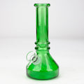 6" heavy color soft glass water bong ( HX4001 )