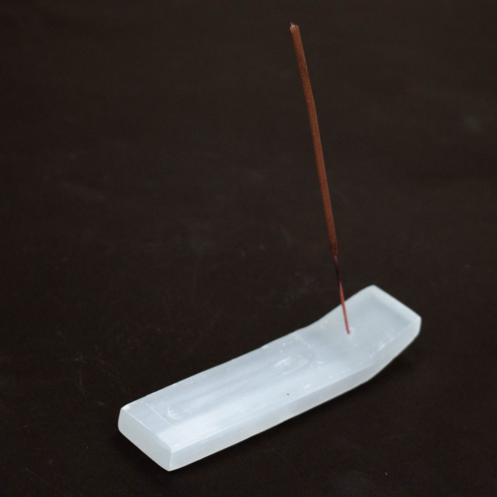Acid Secs | Selenite Crystal Incense Holder