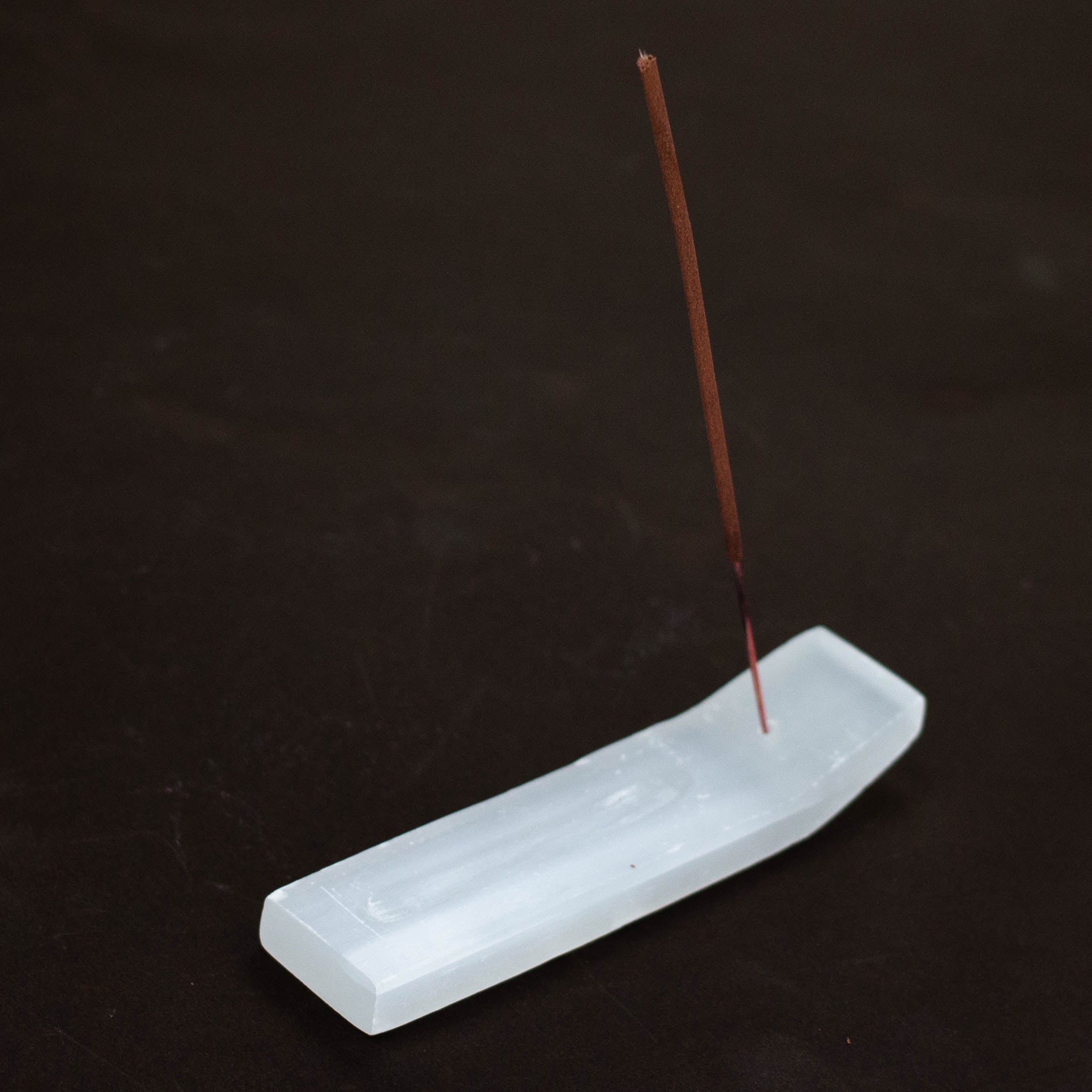 Acid Secs | Selenite Crystal Incense Holder