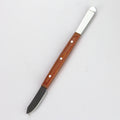 DANK  STAINLESS STEEL DABBER WITH WOOD HANDLE