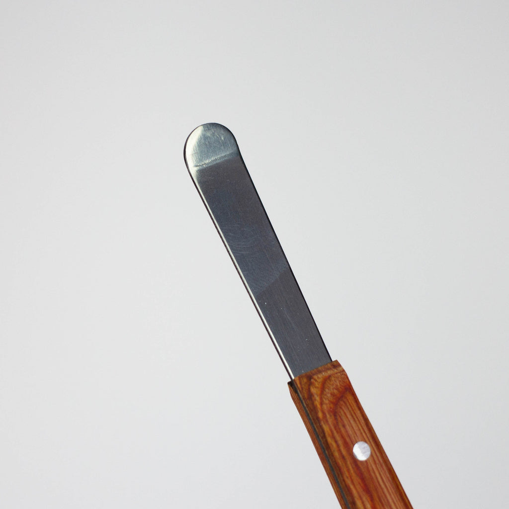 DANK  STAINLESS STEEL DABBER WITH WOOD HANDLE