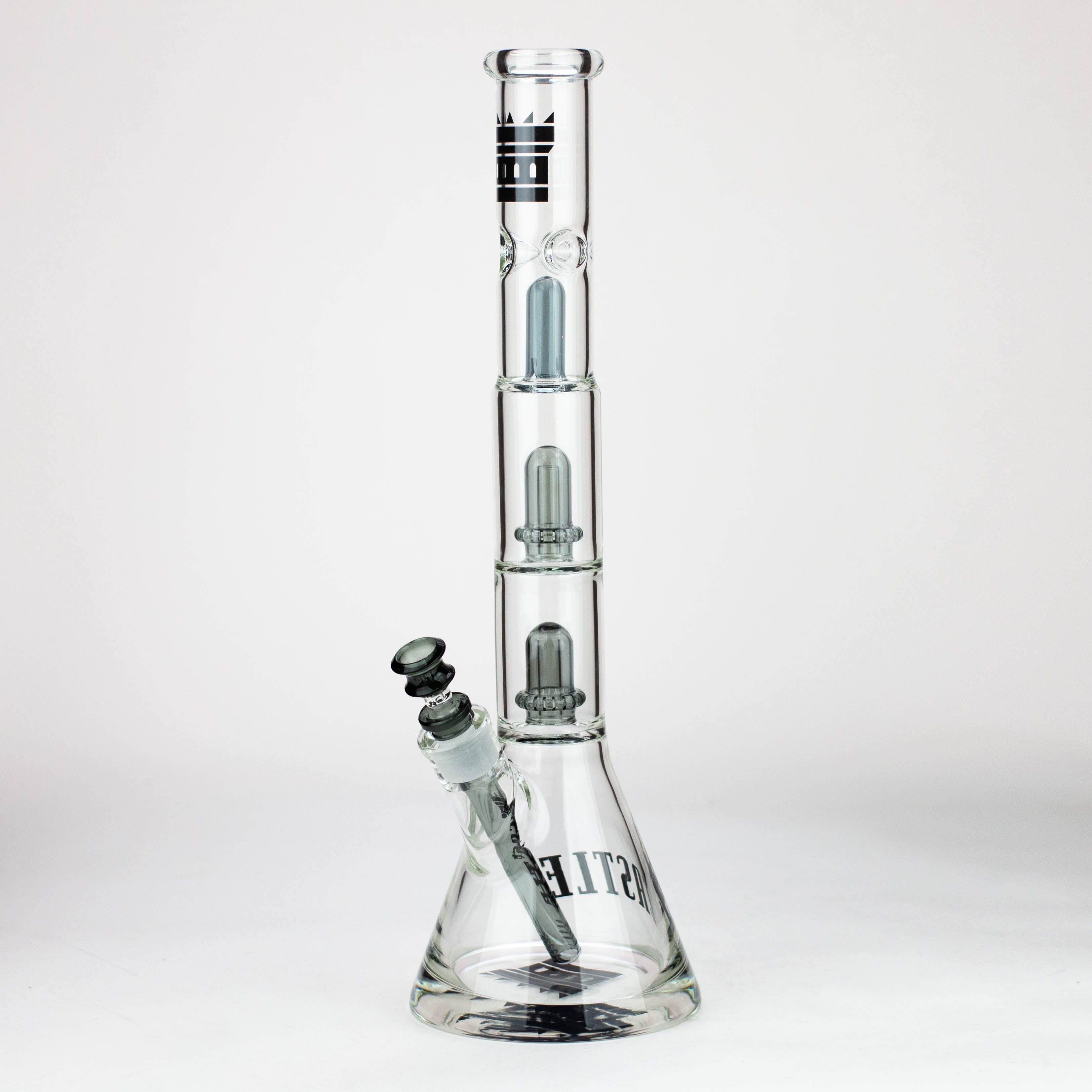 Castle Glassworks | 18" Double Shower Bong