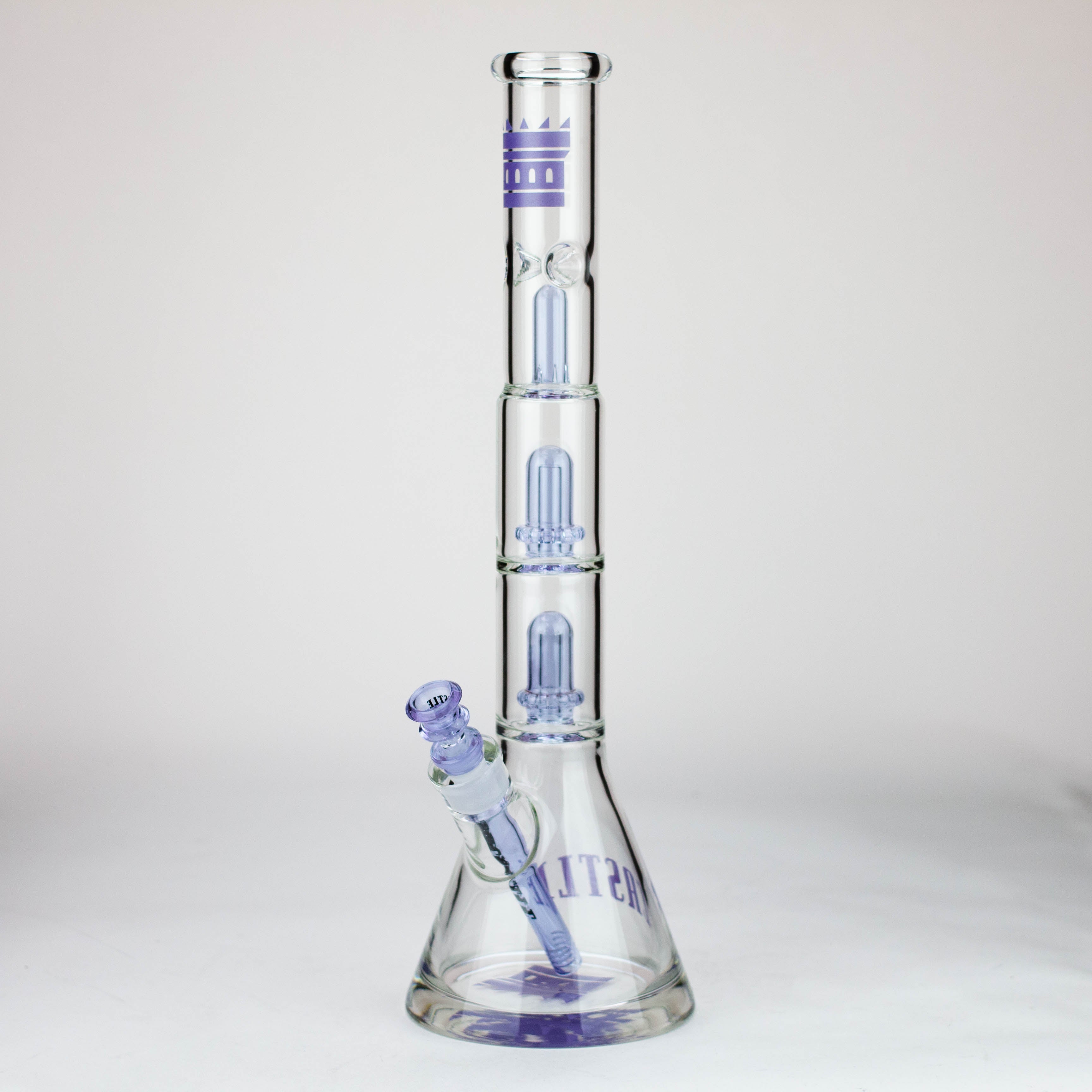 Castle Glassworks | 18" Double Shower Bong