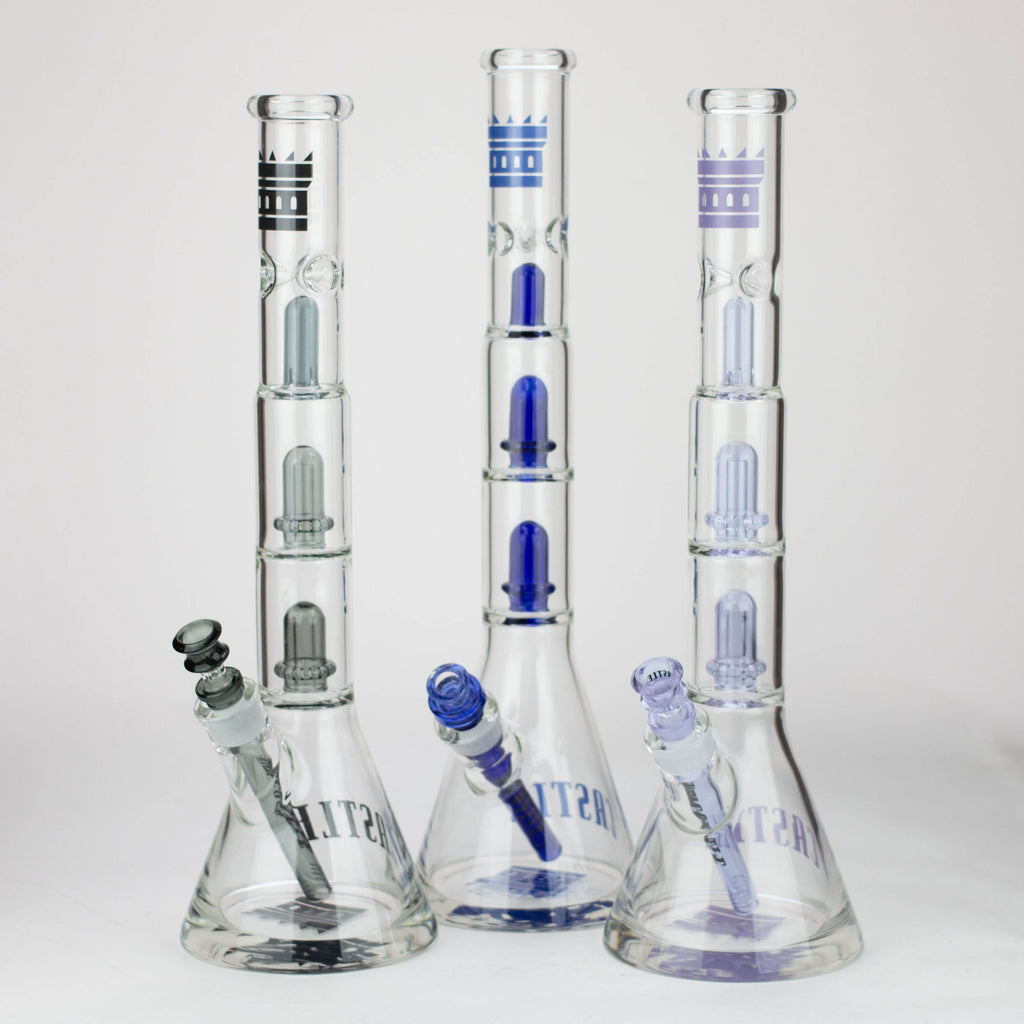 Castle Glassworks | 18" Double Shower Bong