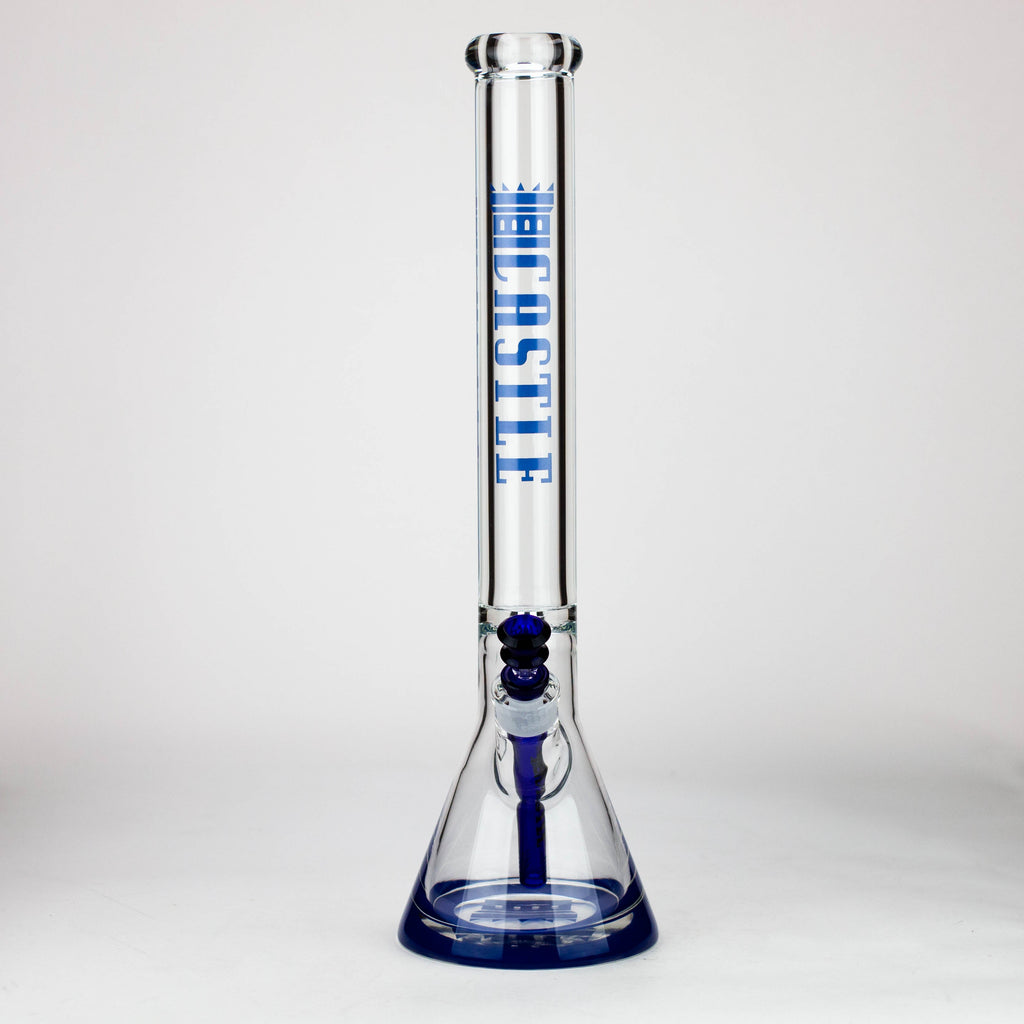 Castle Glassworks | 18" Beaker 9mm Glass bong – Color Logo