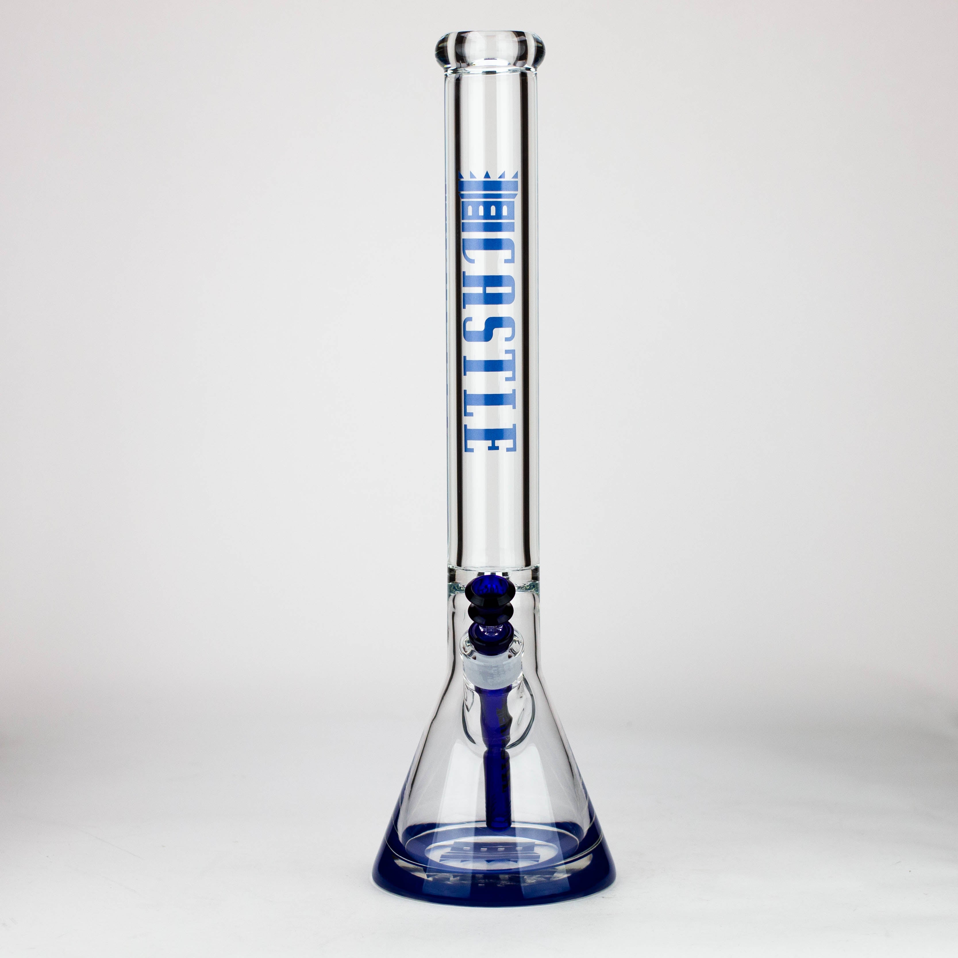 Castle Glassworks | 18" Beaker 9mm Glass bong – Color Logo