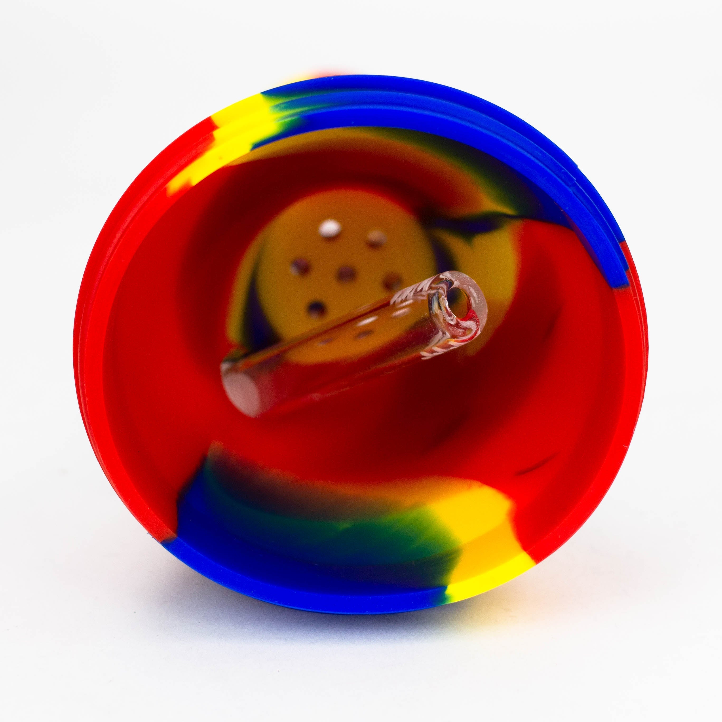 12" Assorted color Silicone detachable beaker water bong