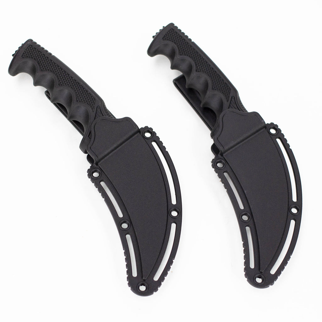 Defender-Xtreme 11" Black Hunting Knife with Sheath []1382X]