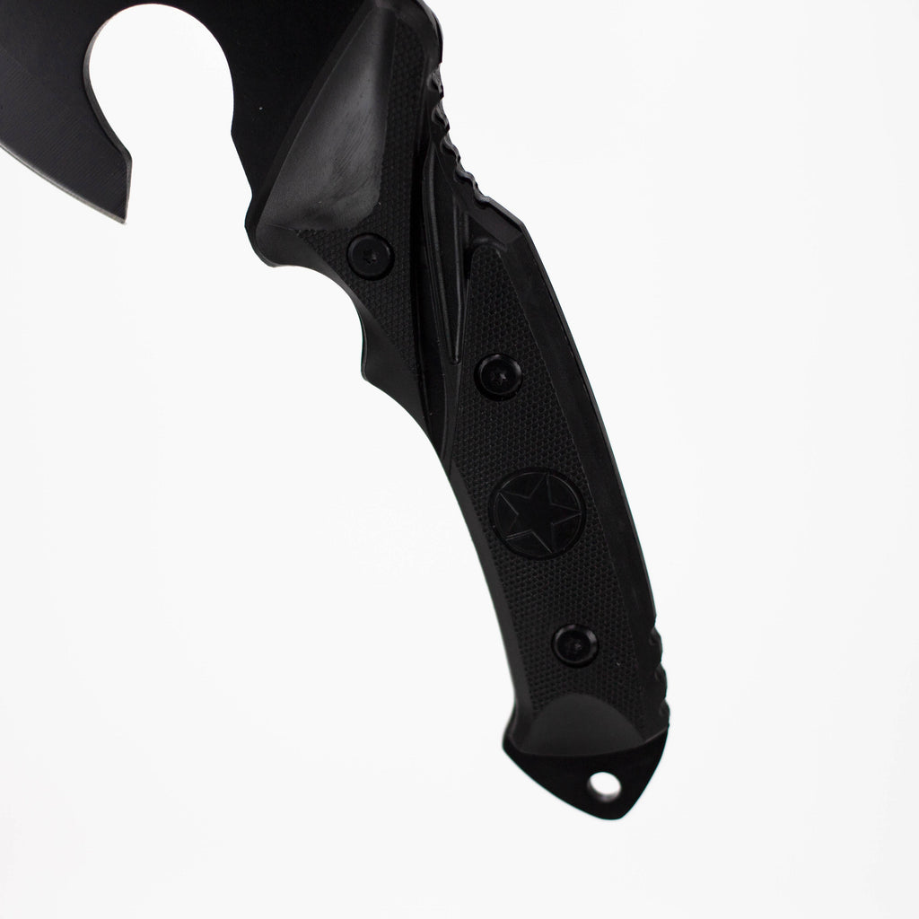 Defender-Xtream | 10" Black Skinner Knife with Sheath [6164]