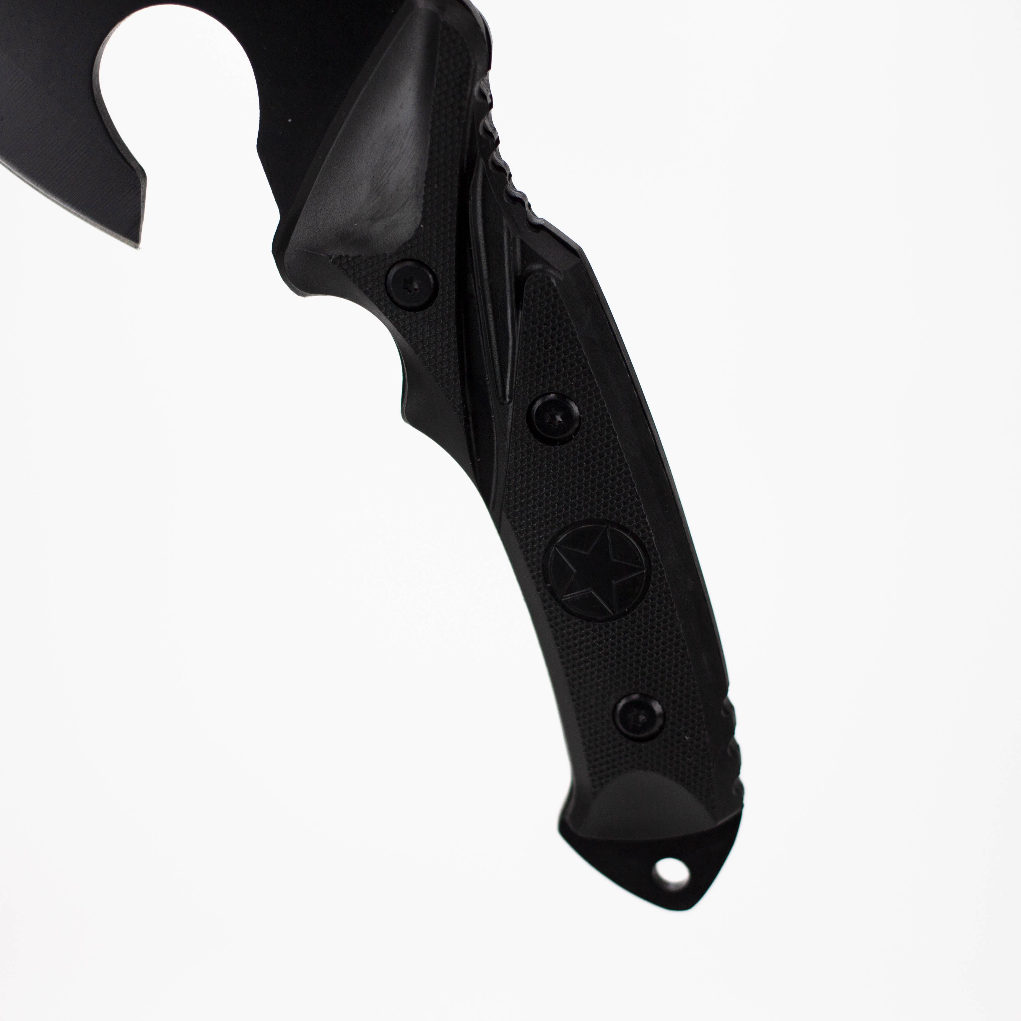 Defender-Xtream | 10" Black Skinner Knife with Sheath [6164]