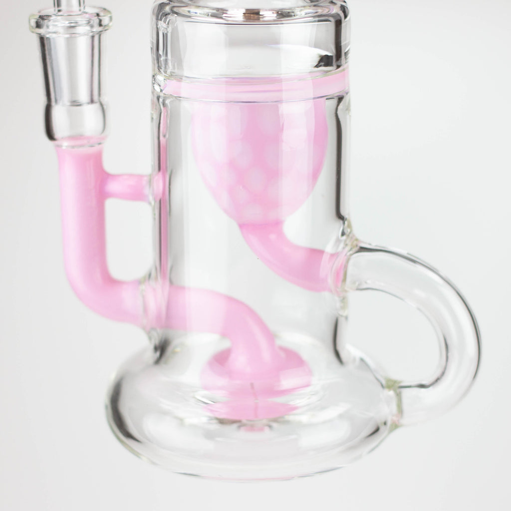 Genie | 9" recycled bubbler with a banger [RY1448]