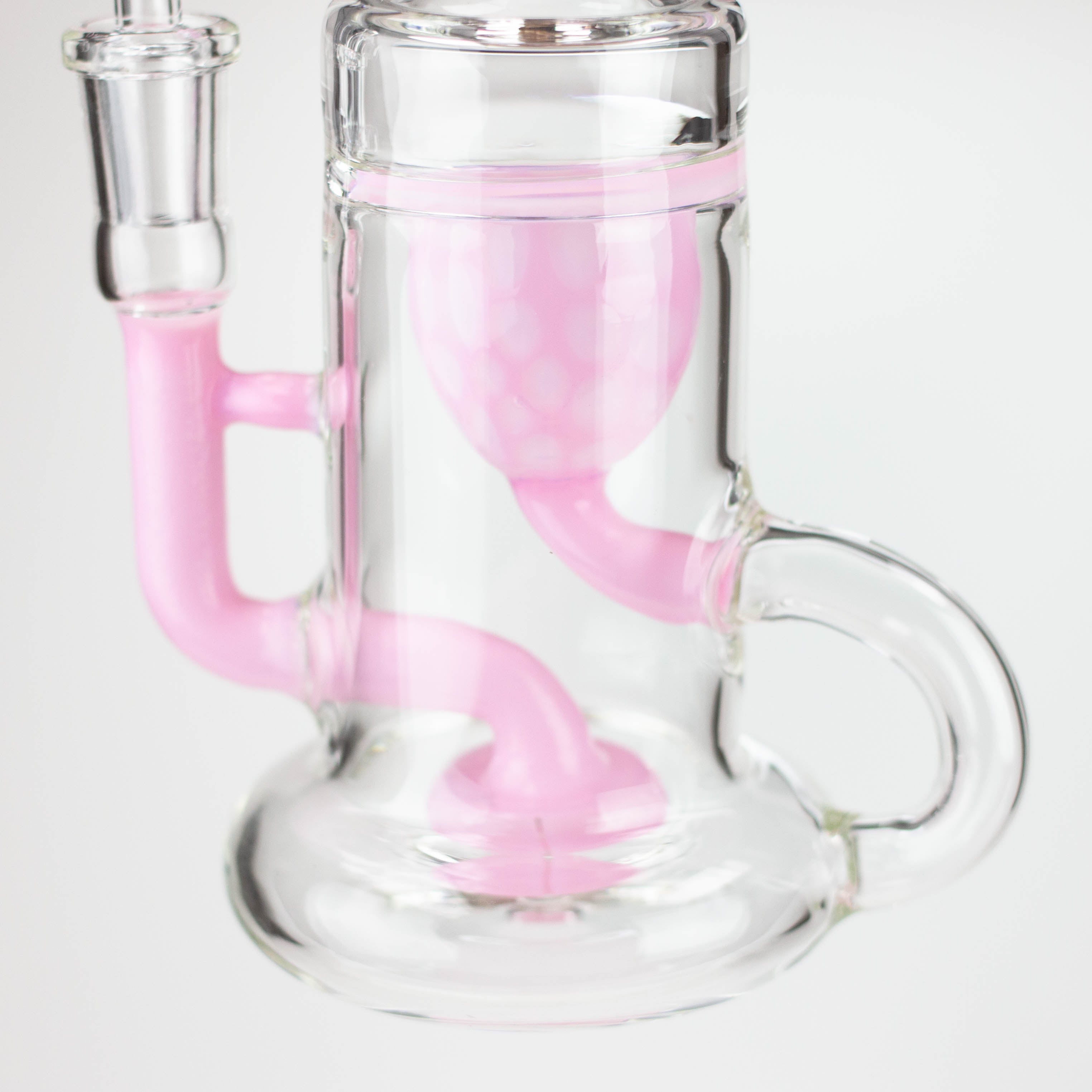 Genie | 9" recycled bubbler with a banger [RY1448]