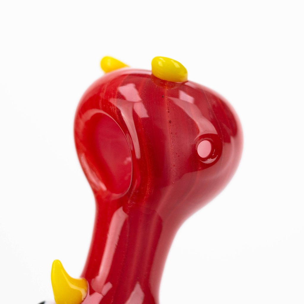 3" Angry Bird glass hand pipe