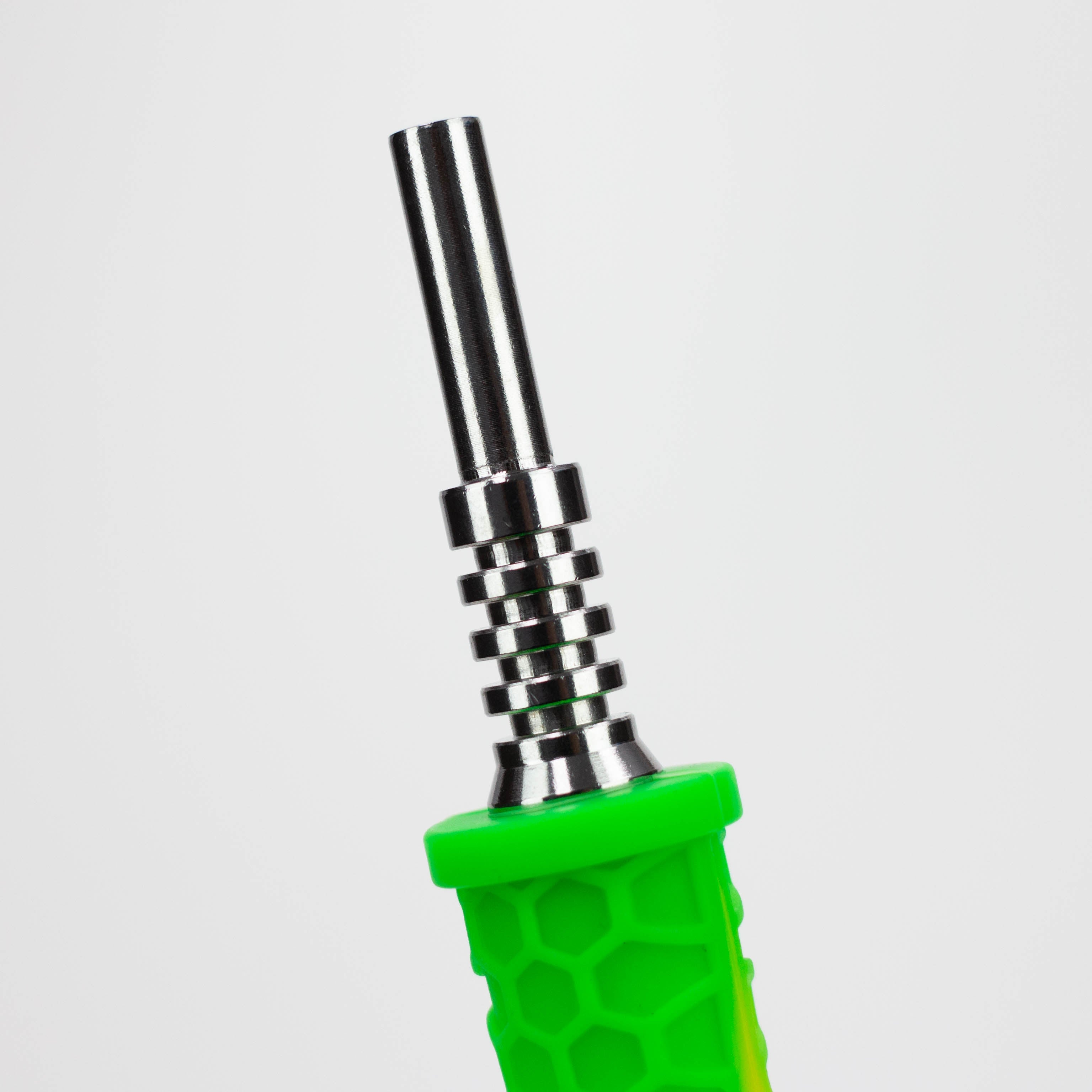7" Silicone Nectar Collector Honey Pattern [7050031]-Assorted