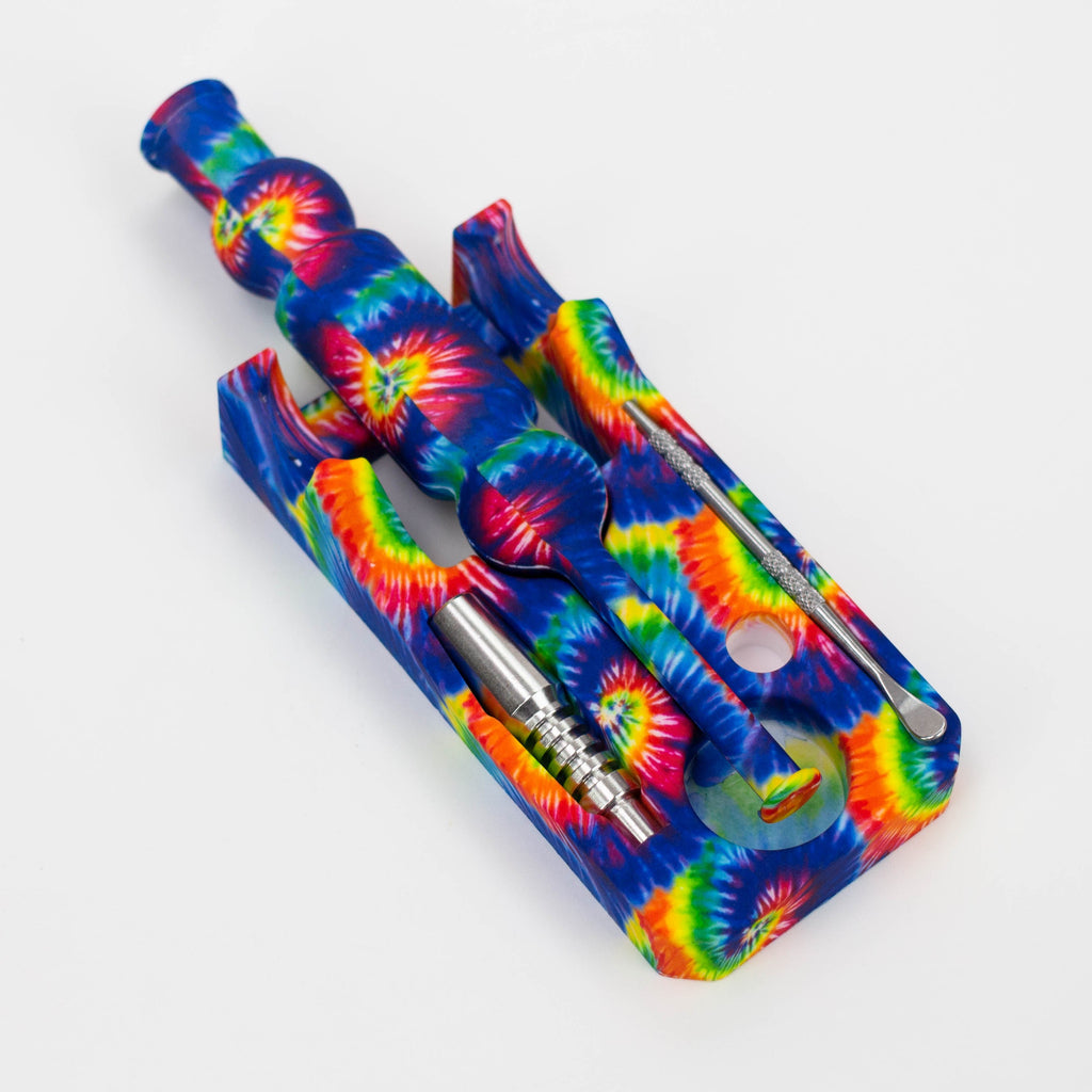 8" Silicone Nectar Collector Set [7050043]-Assorted
