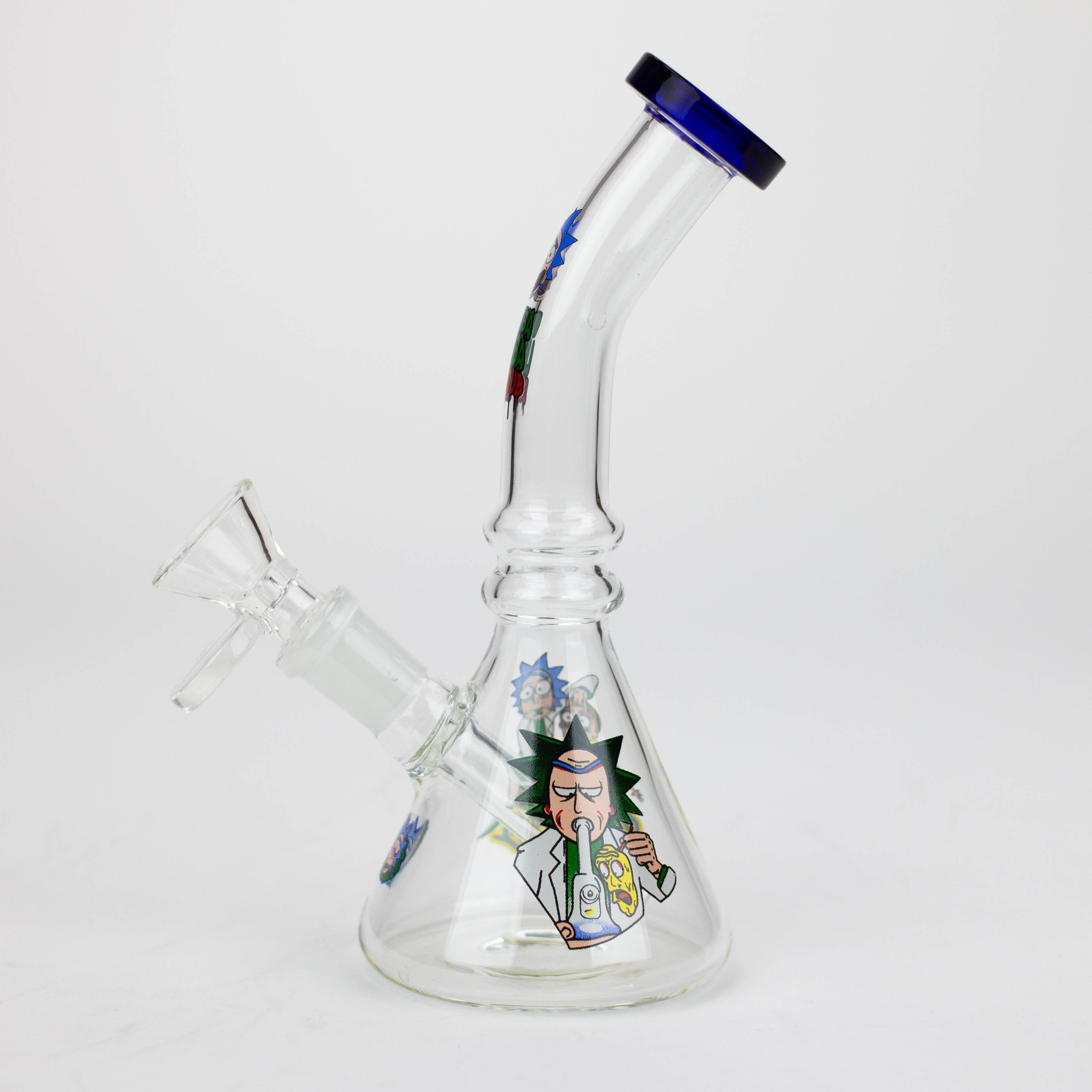 Z6" RM design glass water bong [BH104]