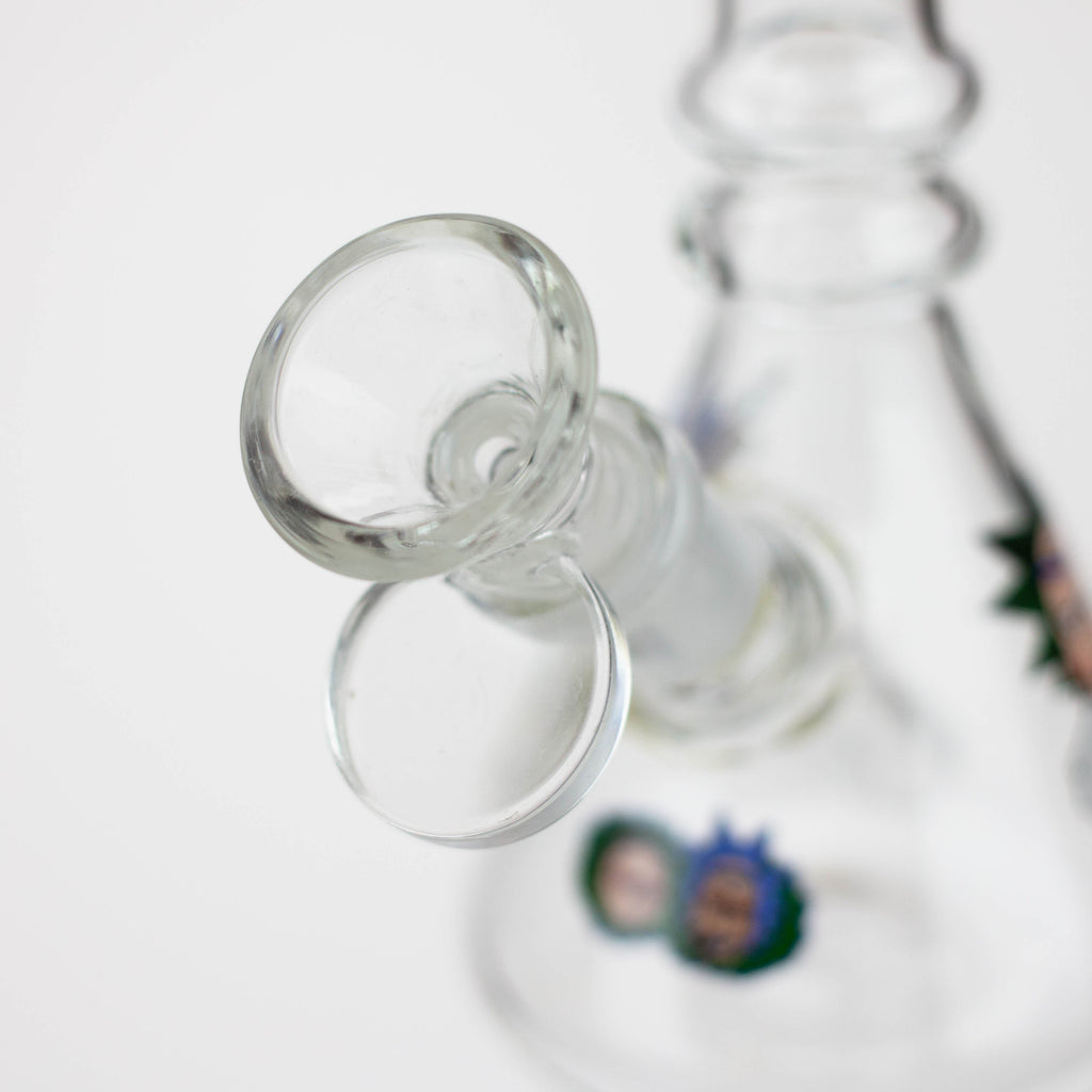 Z6" RM design glass water bong [BH104]
