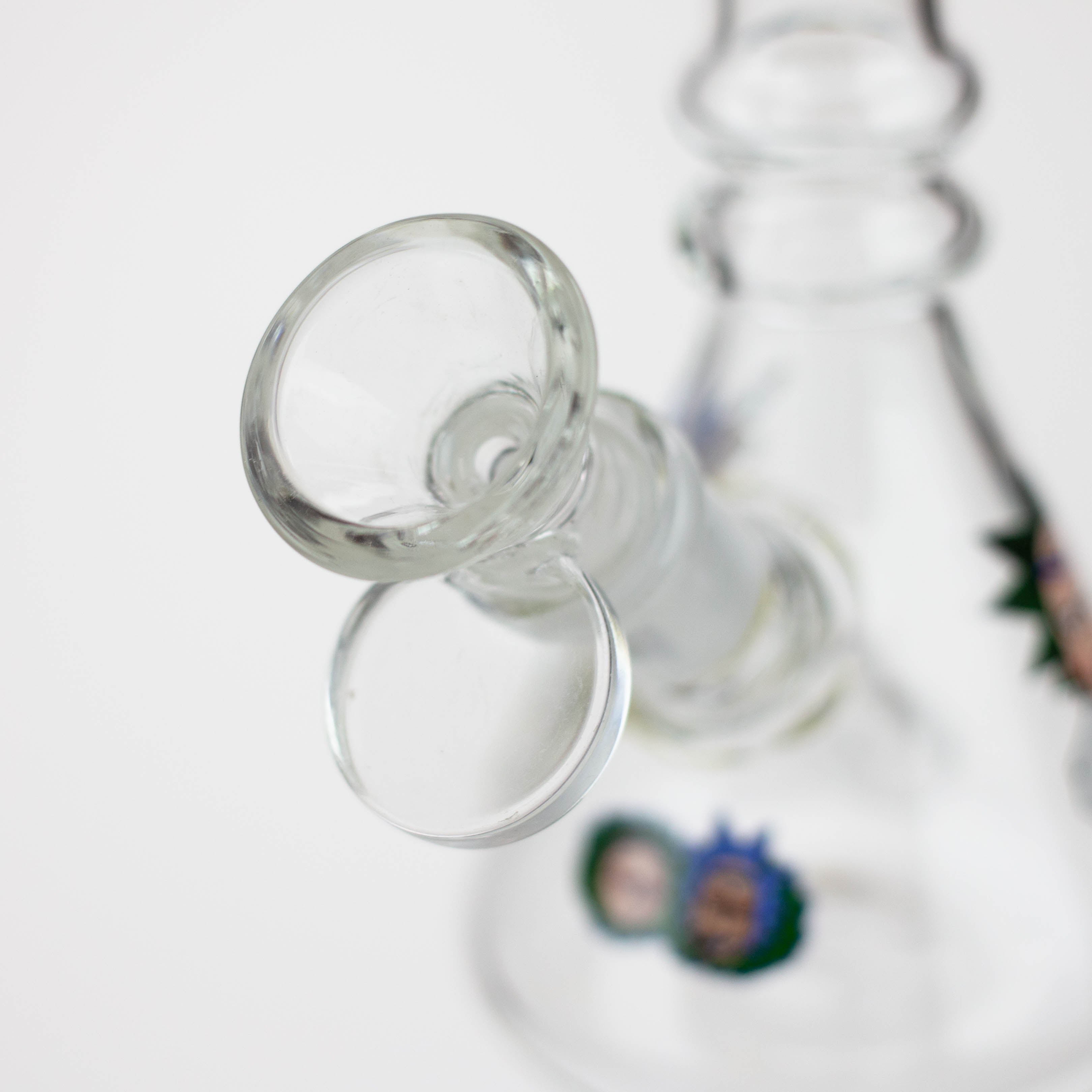 Z6" RM design glass water bong [BH104]