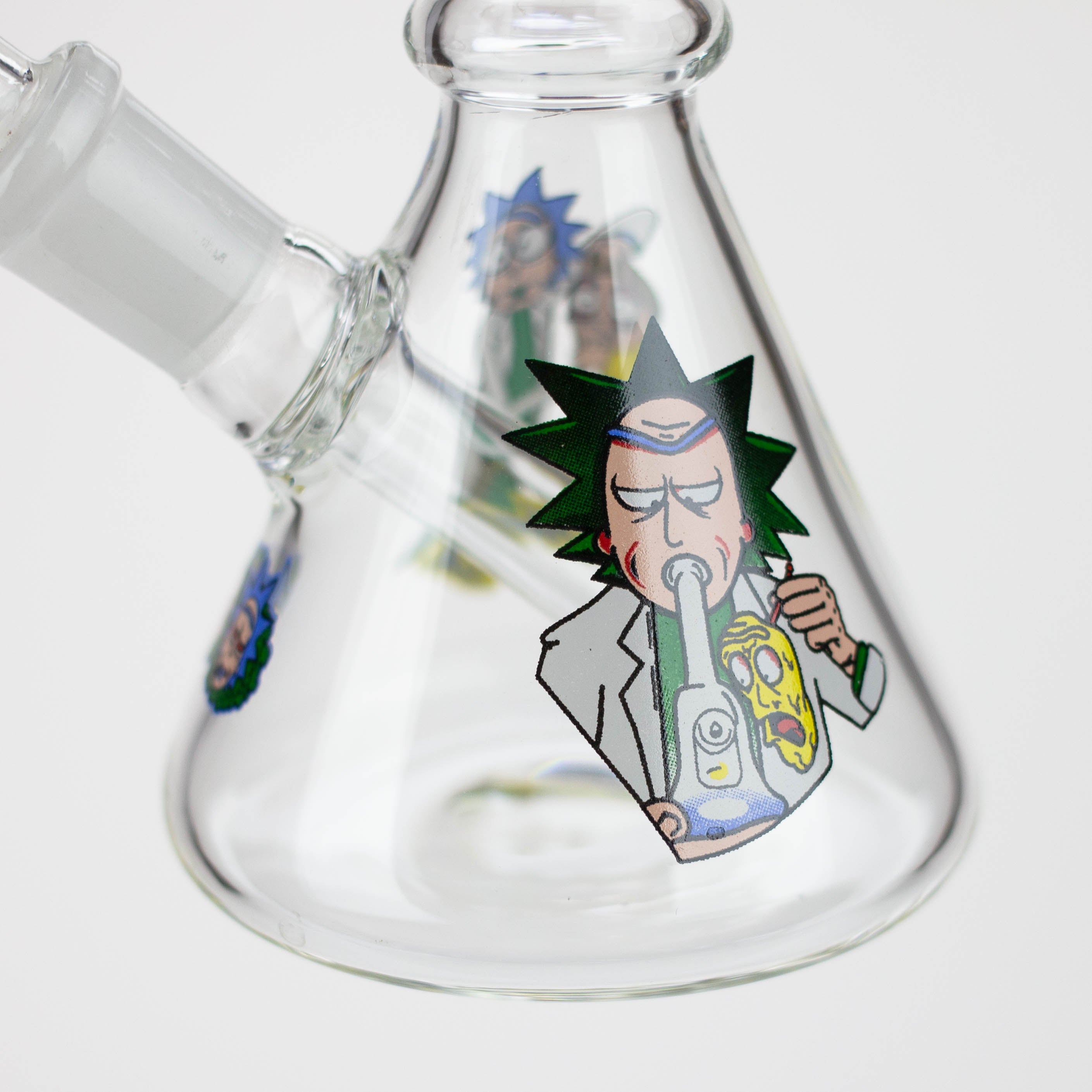 Z6" RM design glass water bong [BH104]