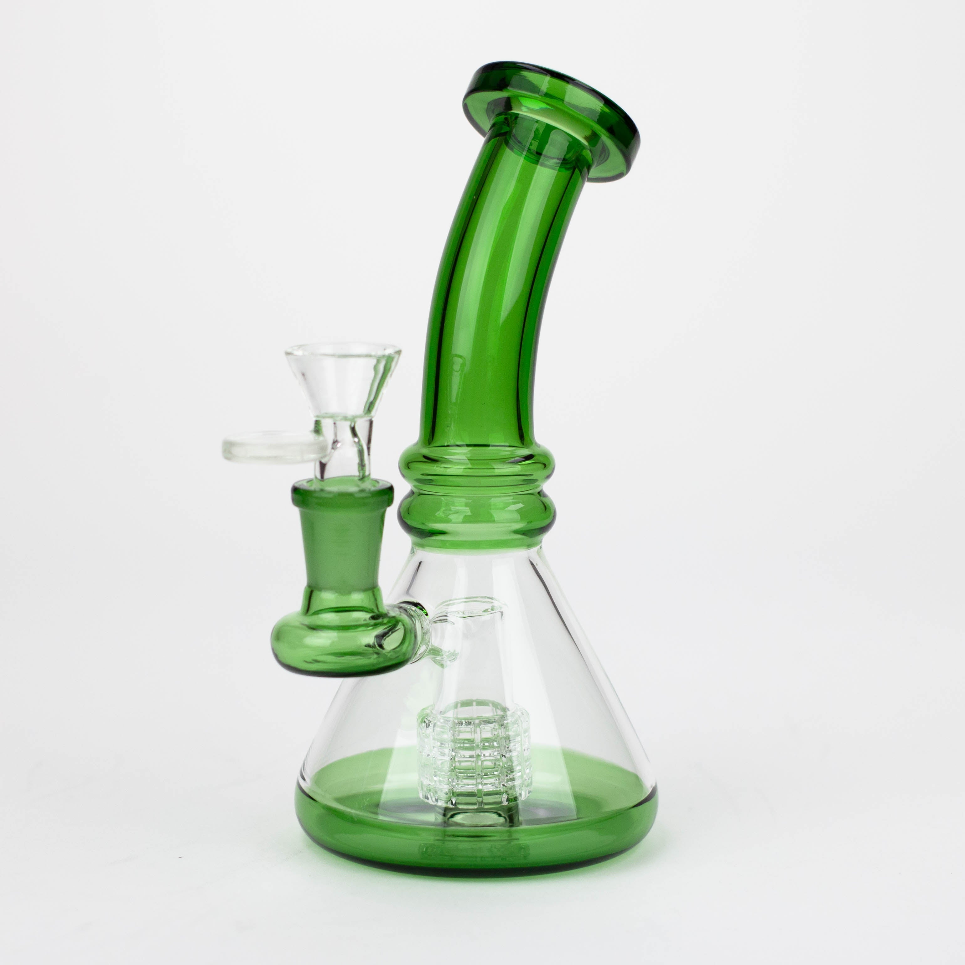 Z7"  Color glass water bong with percolator[BH74x]