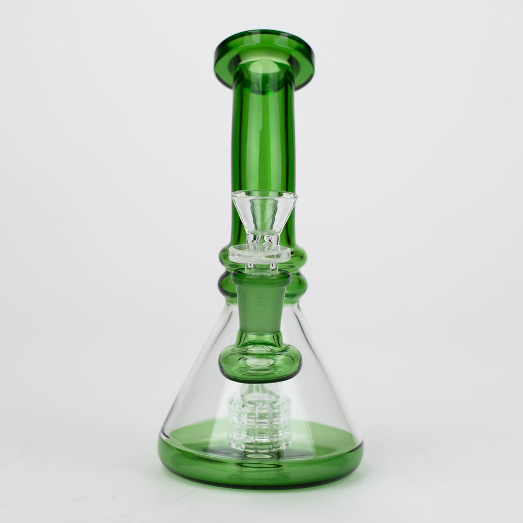 Z7"  Color glass water bong with percolator[BH74x]