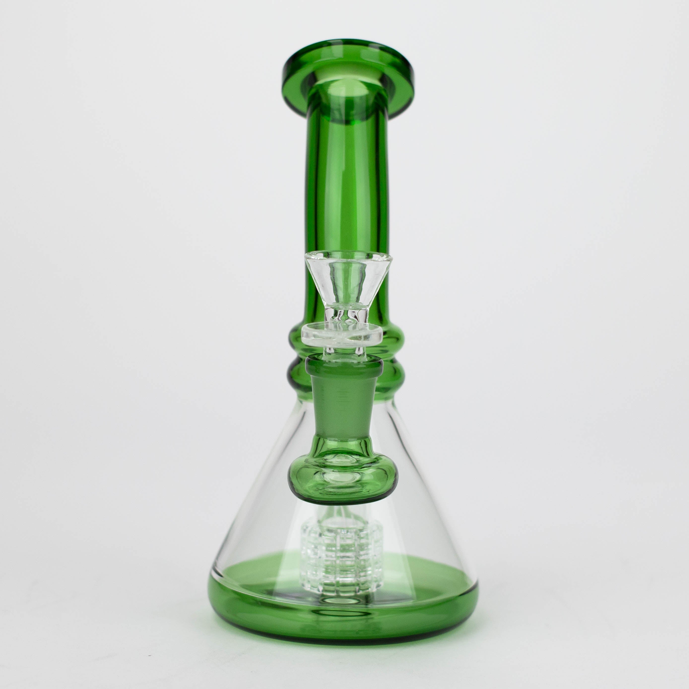 Z7"  Color glass water bong with percolator[BH74x]