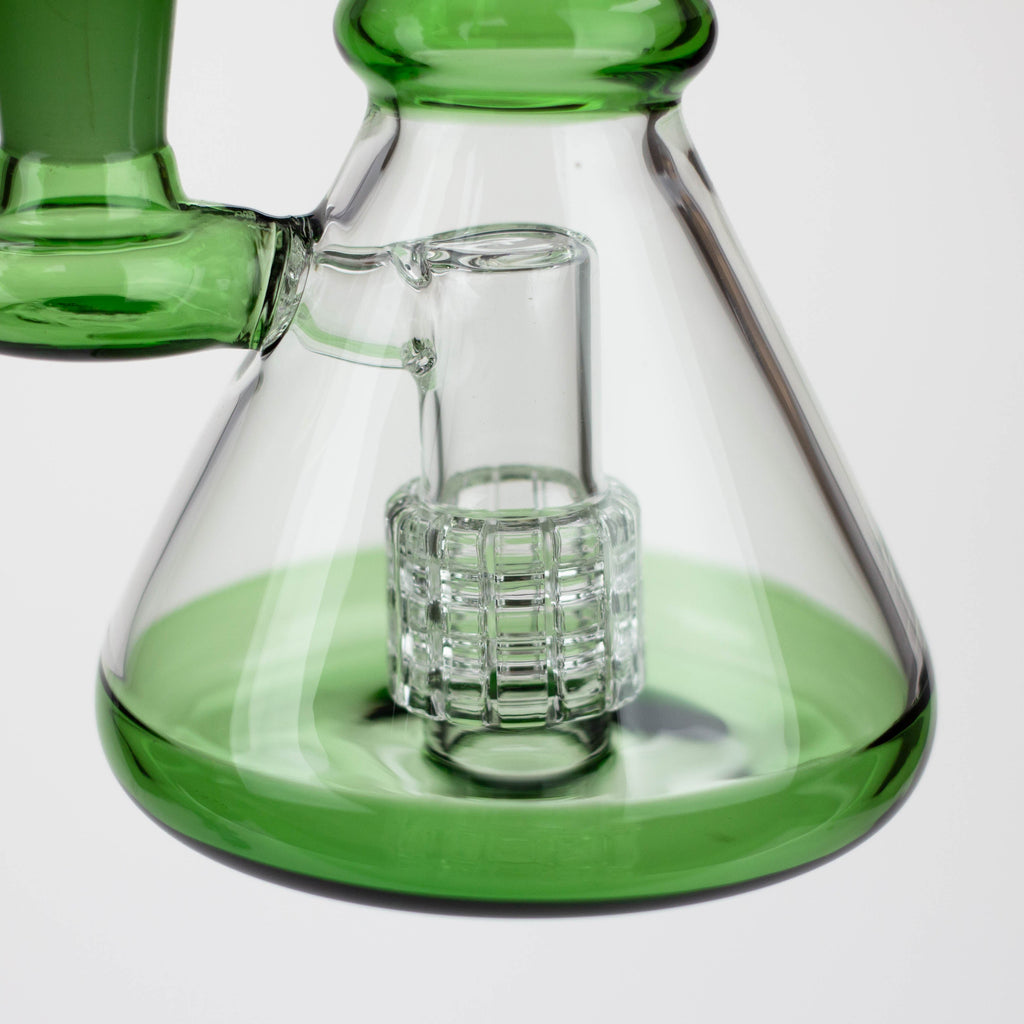 Z7"  Color glass water bong with percolator[BH74x]