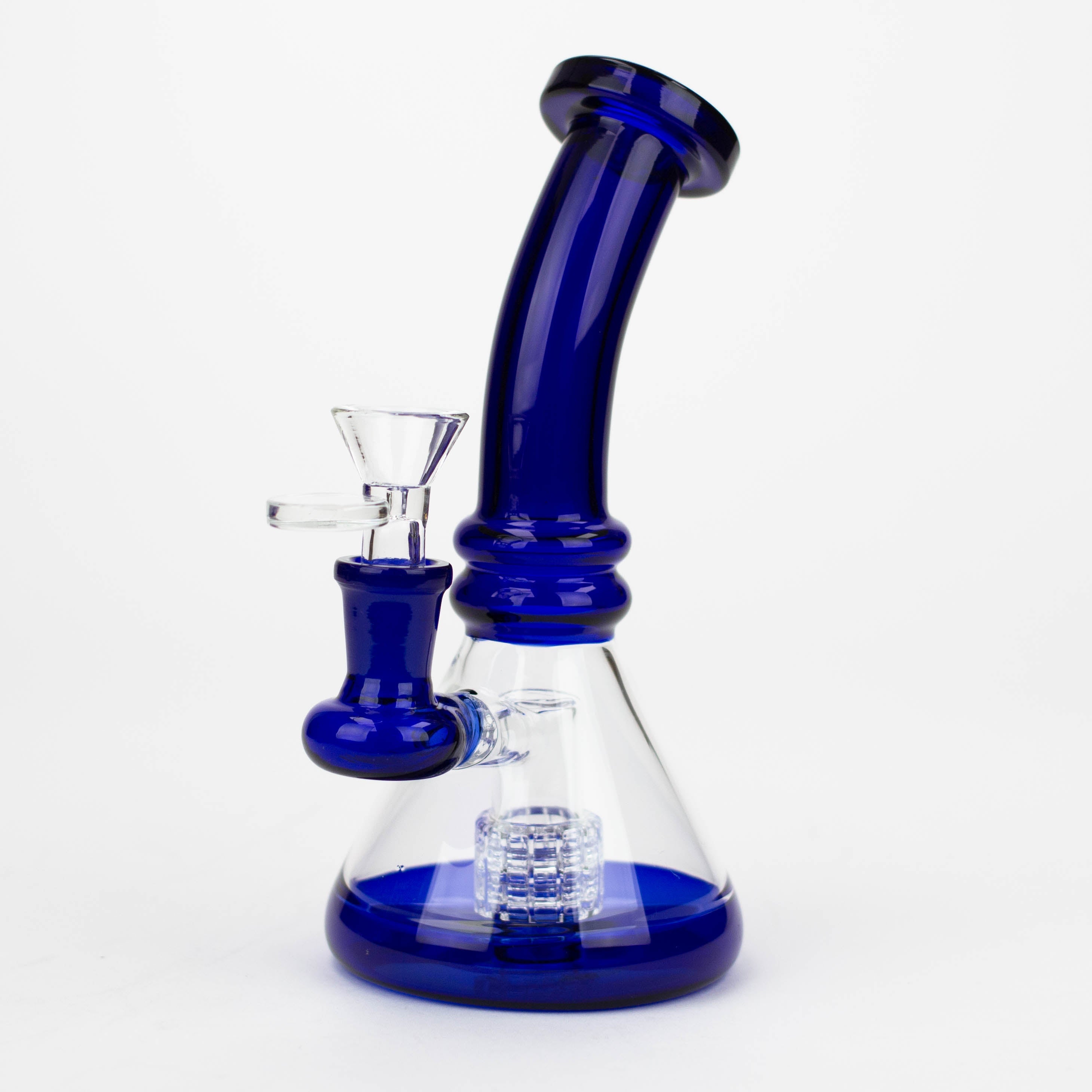 Z7"  Color glass water bong with percolator[BH74x]