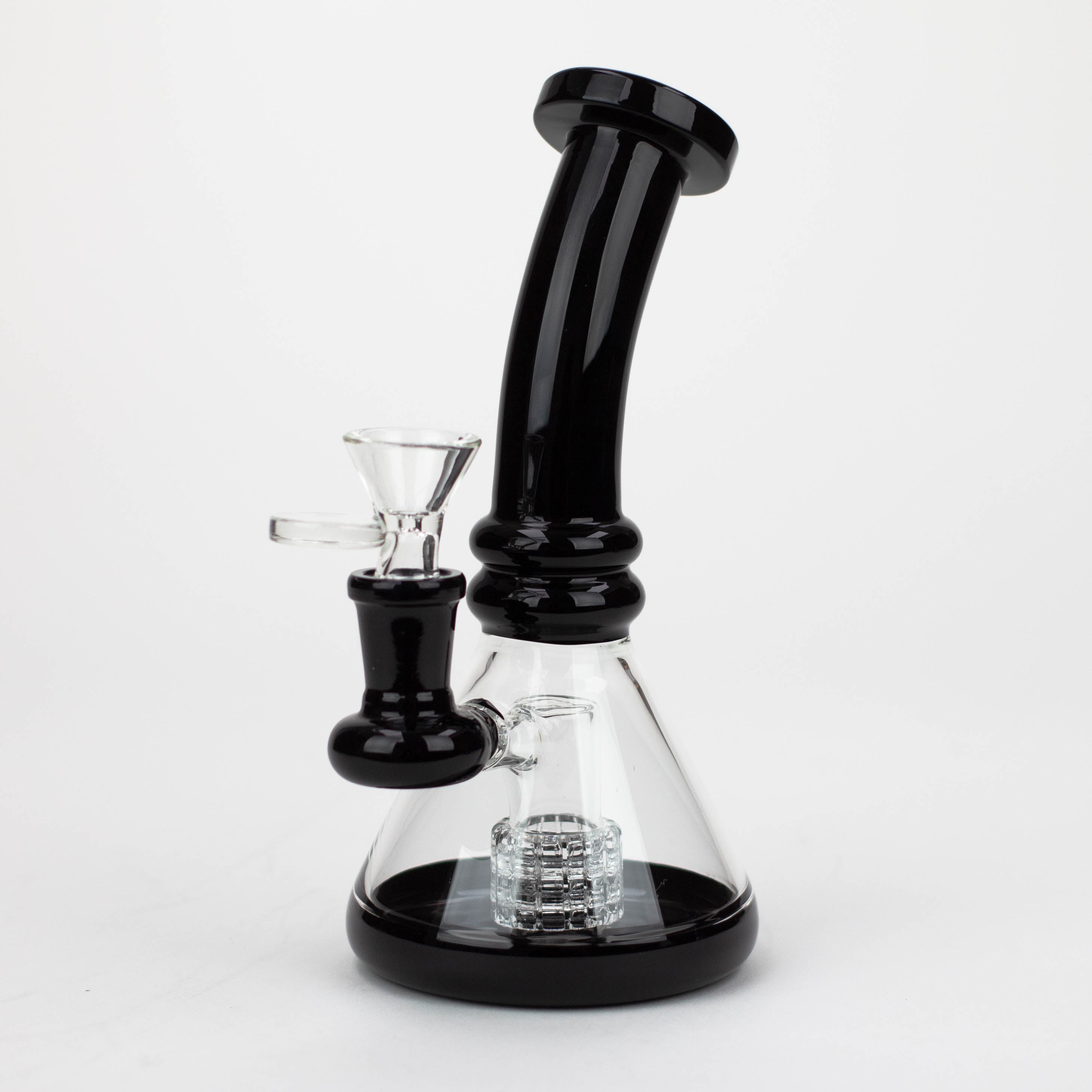 Z7"  Color glass water bong with percolator[BH74x]