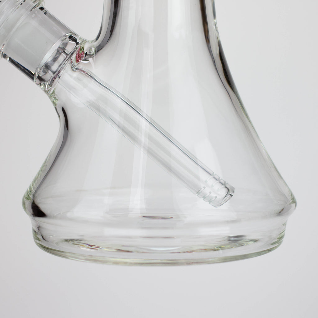 Z14" Color accented 7 mm glass water bong [BH92x]