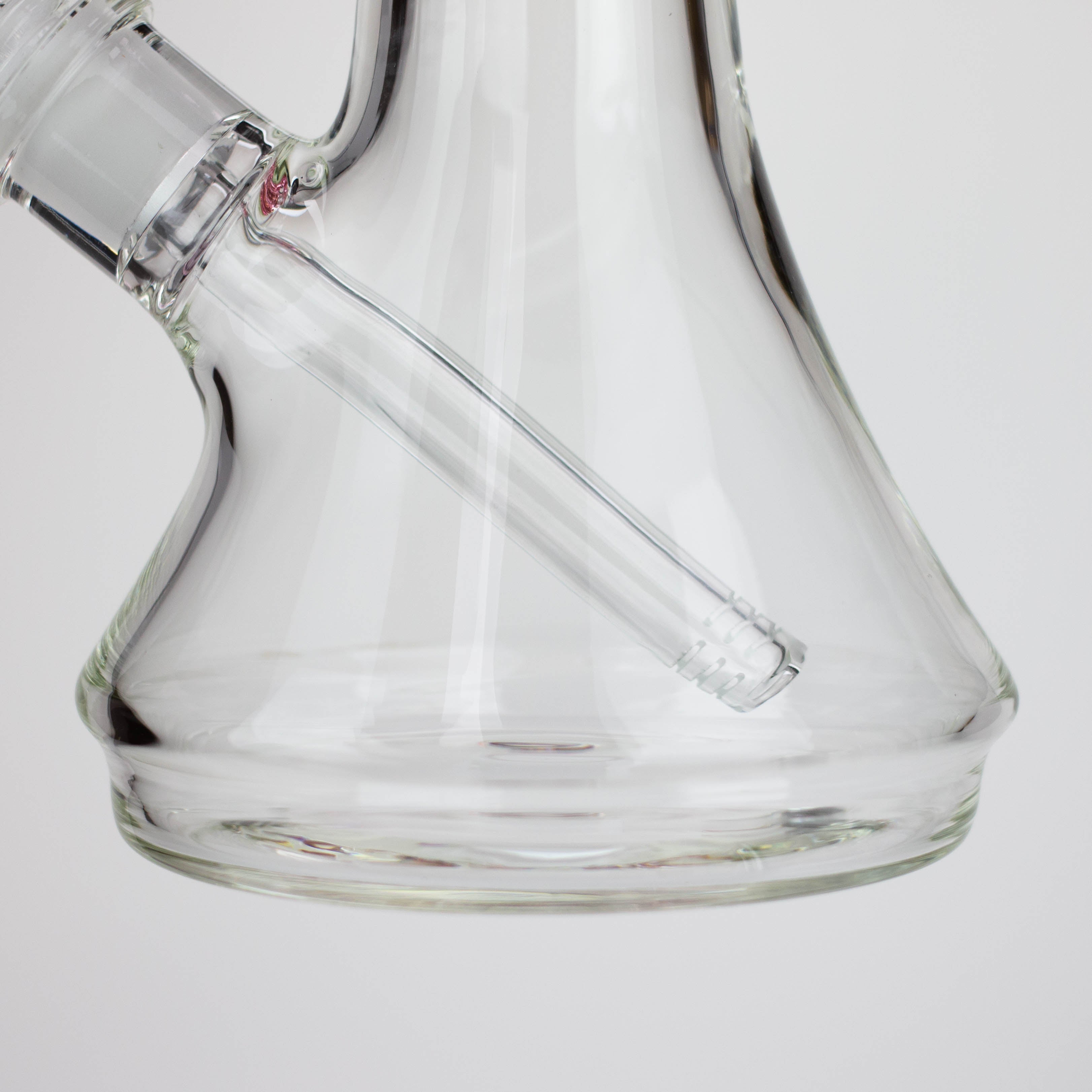 Z14" Color accented 7 mm glass water bong [BH92x]