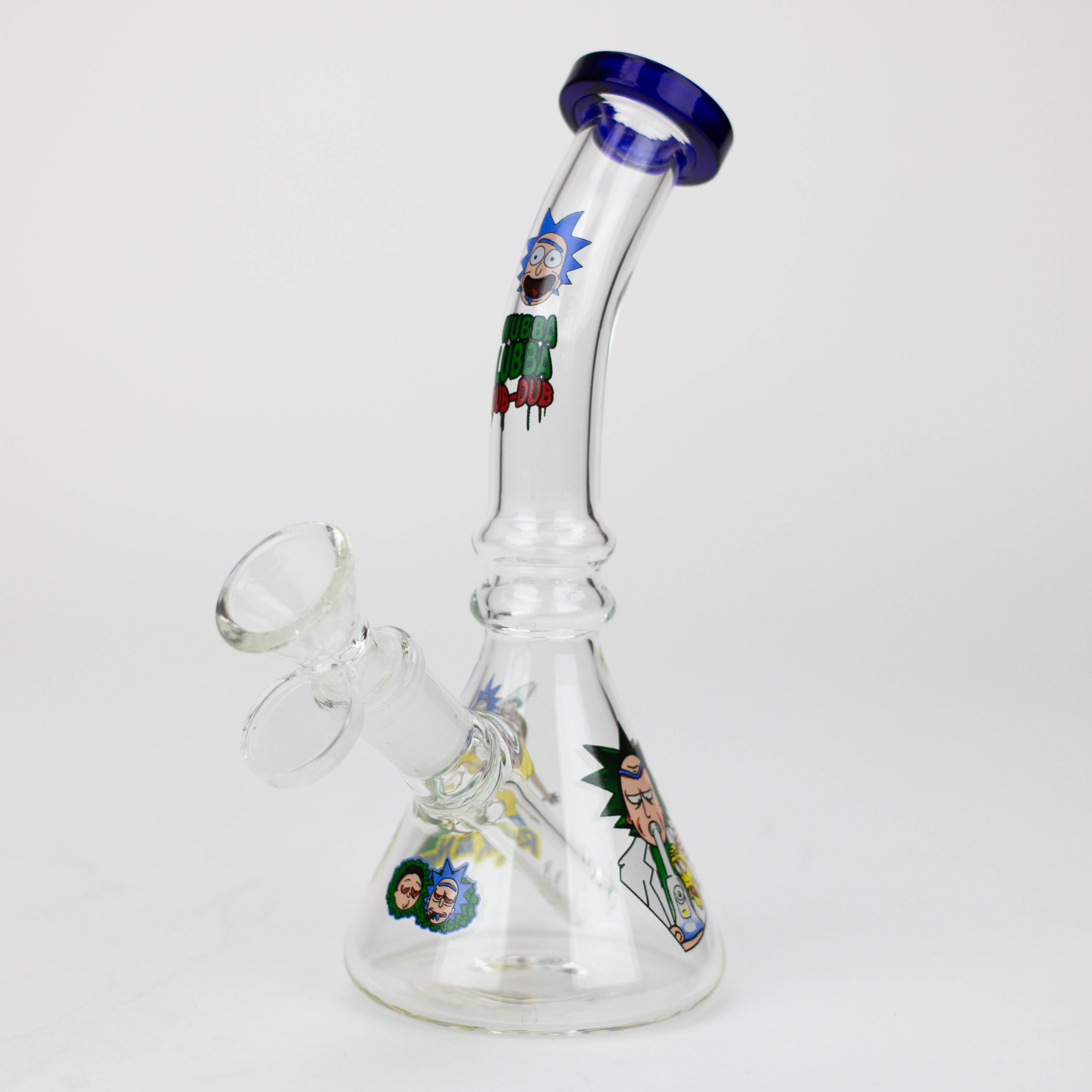Z6" RM design glass water bong [BH104]
