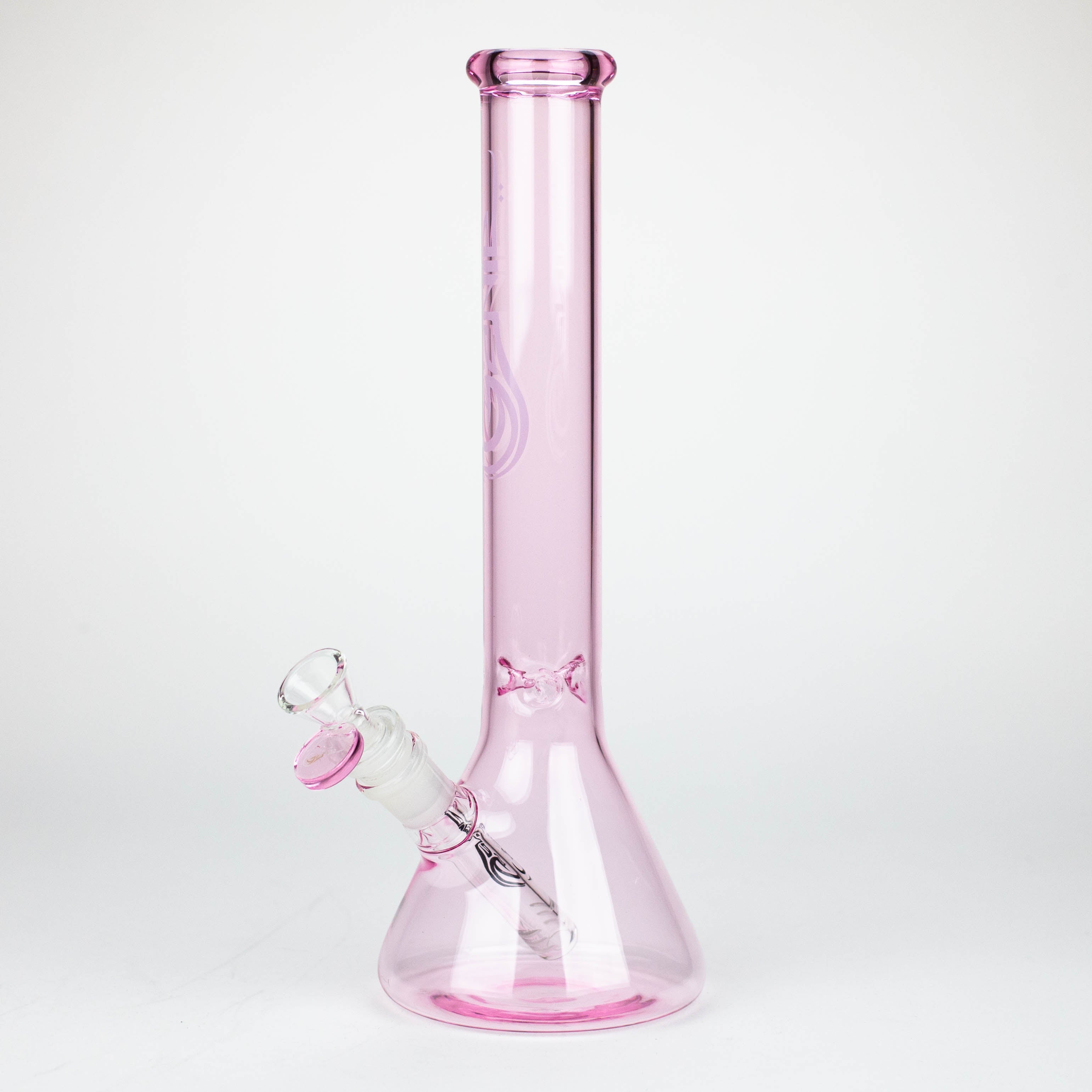 Genie | 12" color tube glass water bong [GB2130]