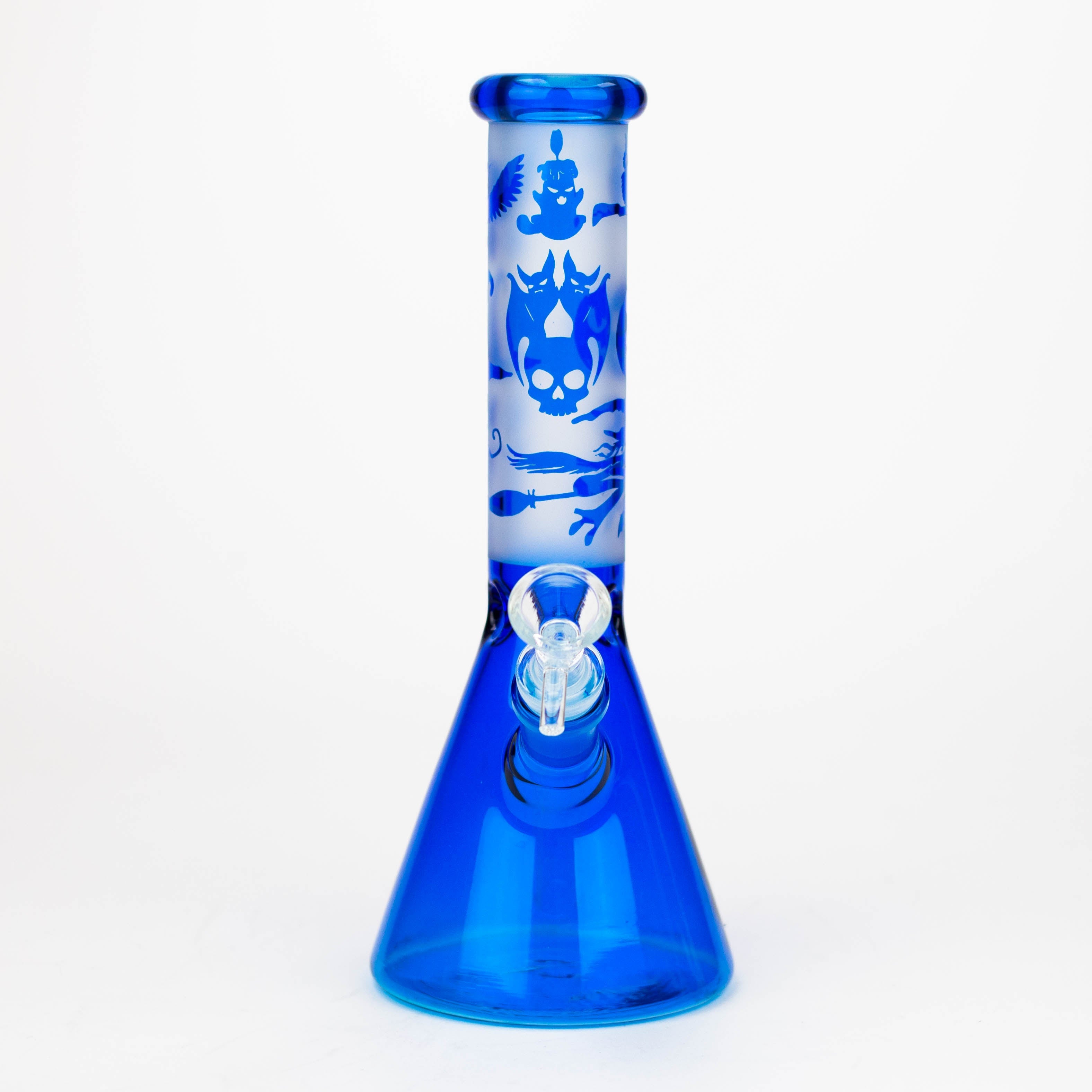 Z10" Glass Bong With Halloween Design [BH068]