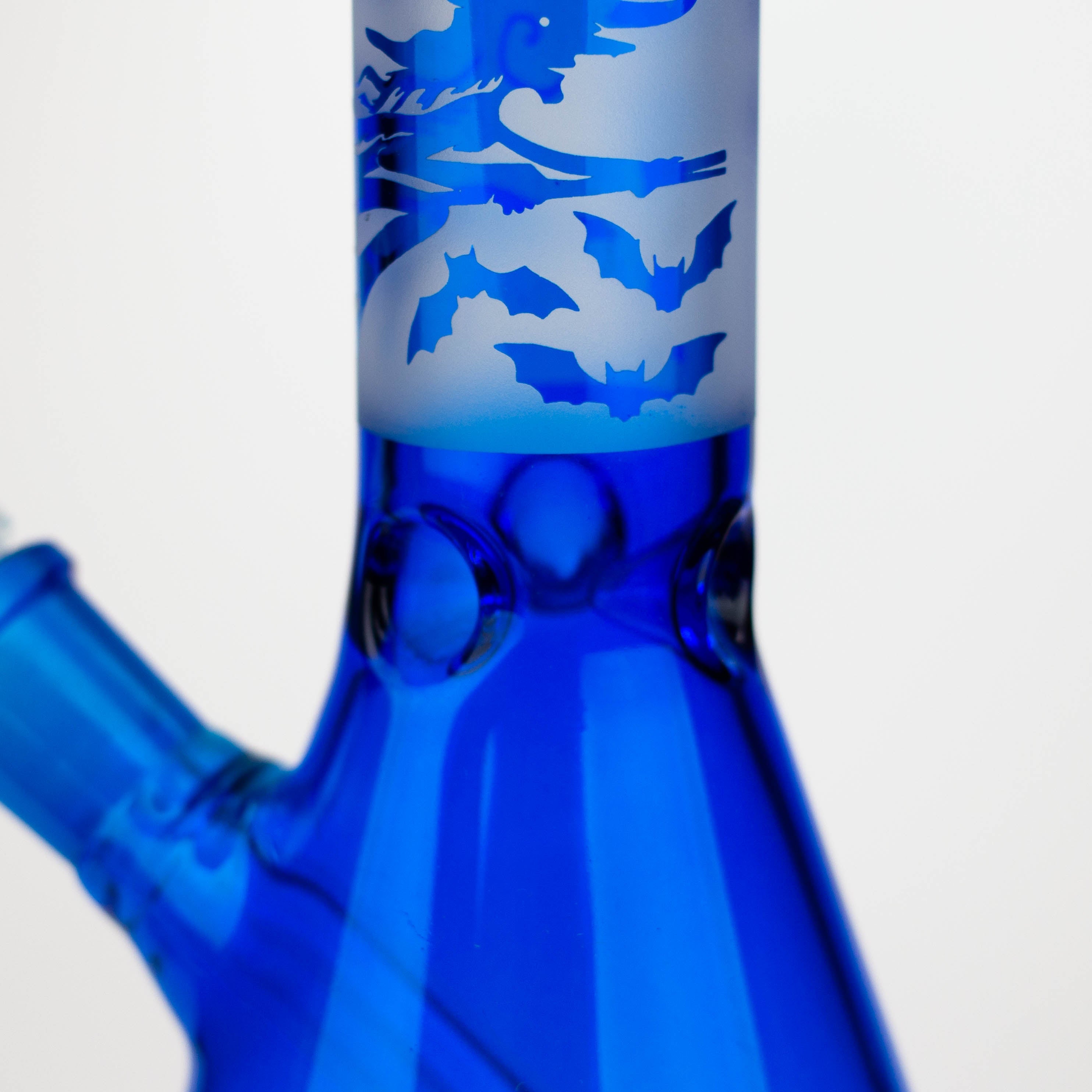 Z10" Glass Bong With Halloween Design [BH068]