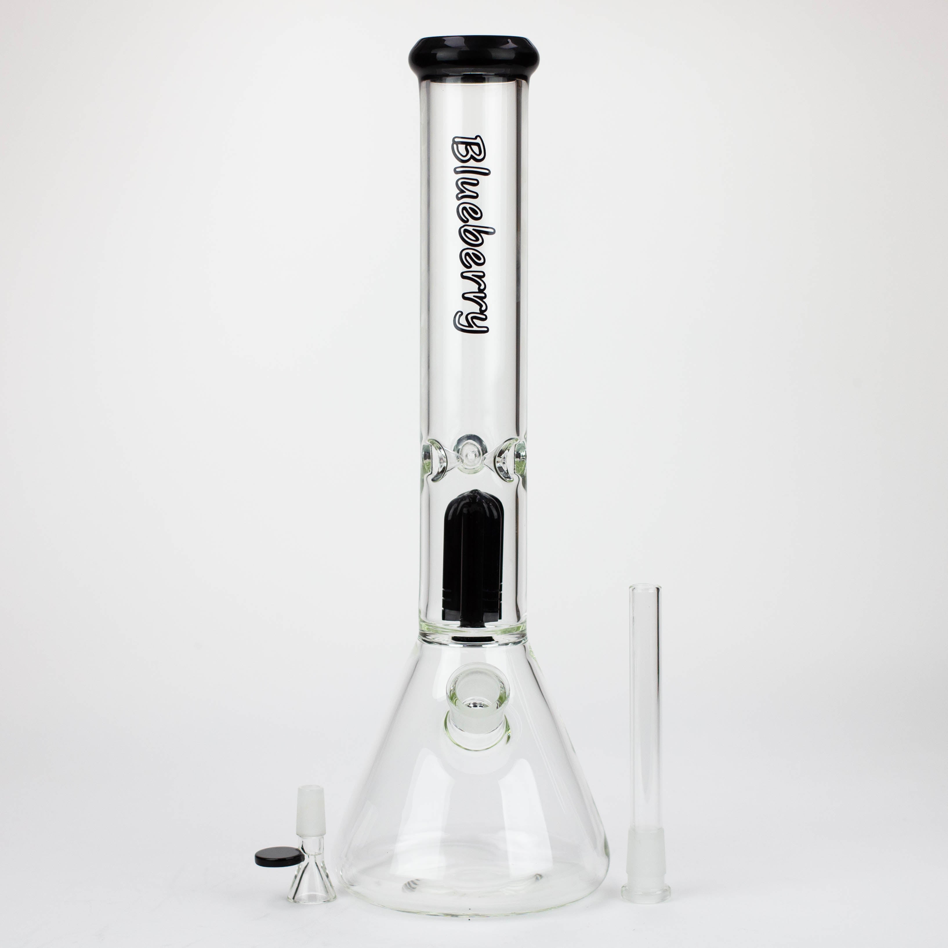 Blueberry | 16 inch 4-Arm Tree Perc Beaker [S302]