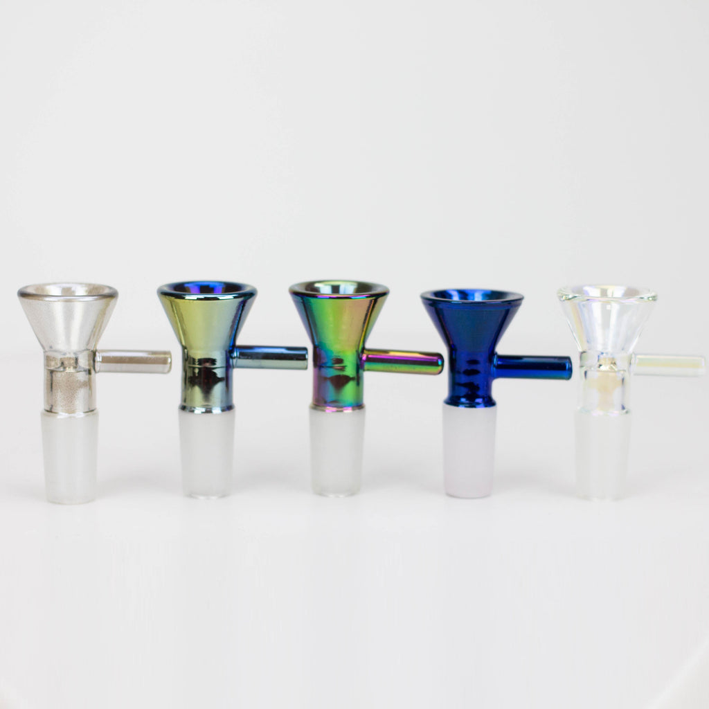 Electroplate Glass bowl for 14 mm Joint