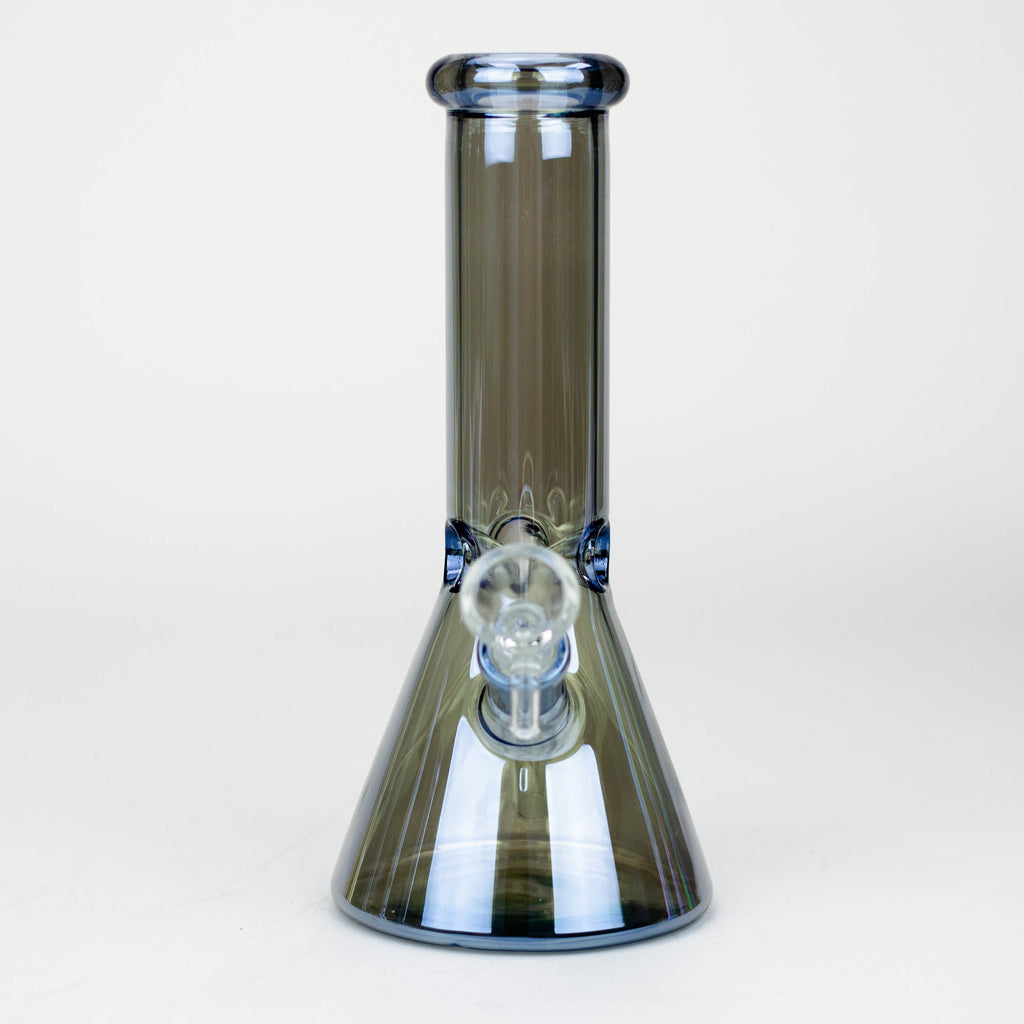 Z8" Solid Color Eletroplate Glass Beaker Bong [BH107x]