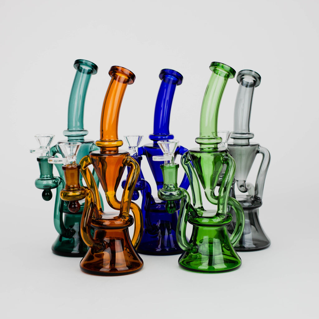 Z10" Recycle solid color bong [BH108x]