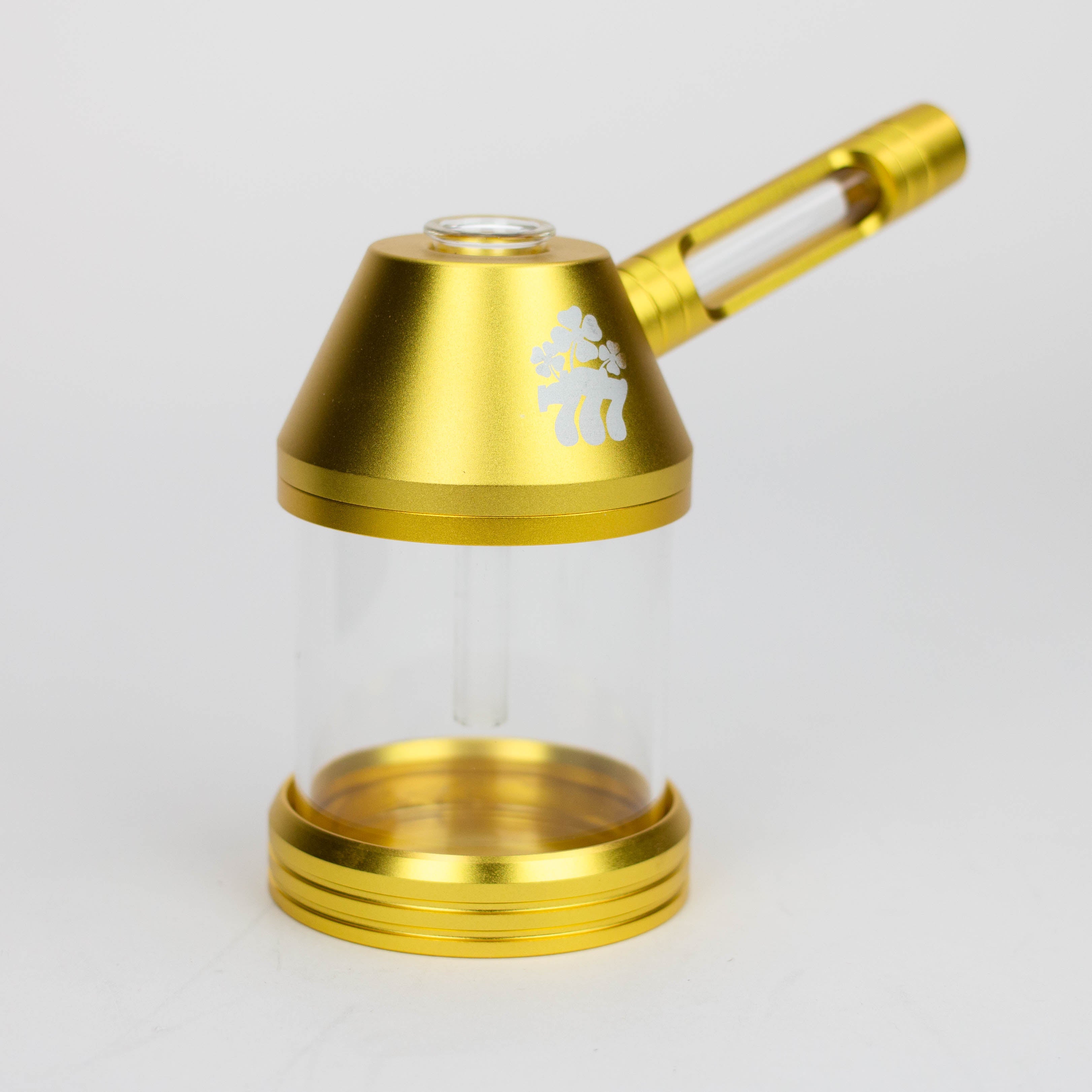 Z5" GLASS & ALUMINIUM Pipe water Bong Gift Pack [BA1x]