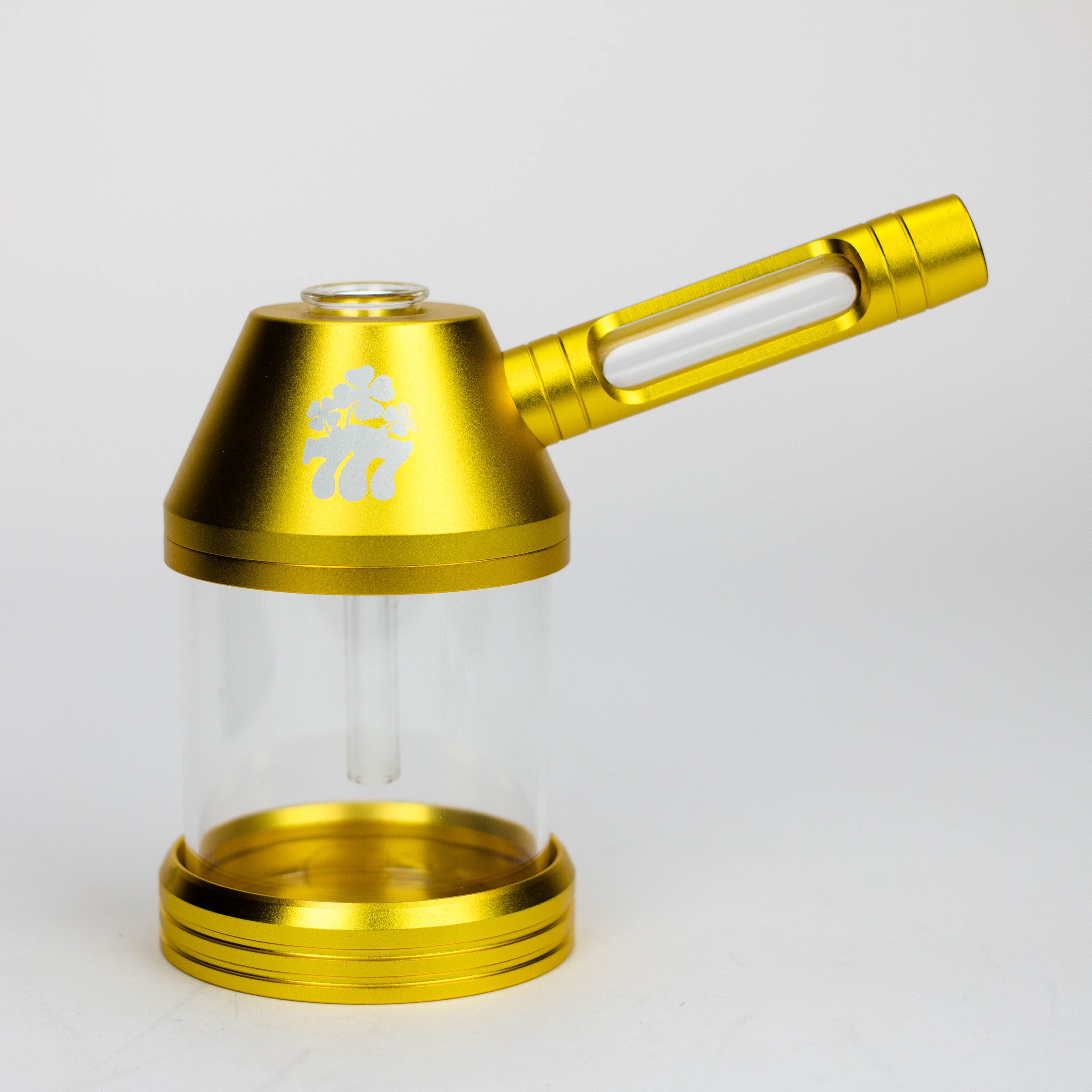 Z5" GLASS & ALUMINIUM Pipe water Bong Gift Pack [BA1x]