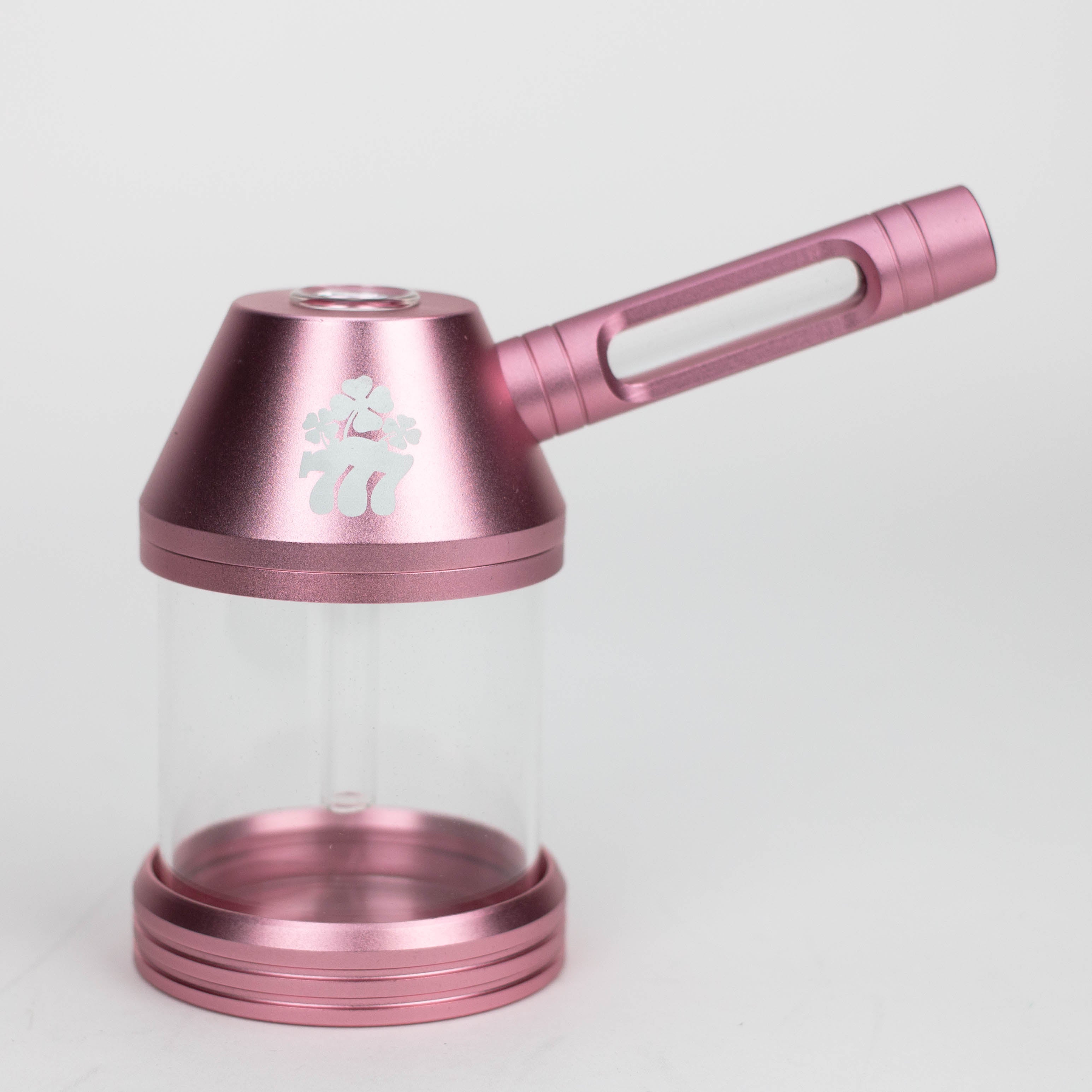 Z5" GLASS & ALUMINIUM Pipe water Bong Gift Pack [BA1x]