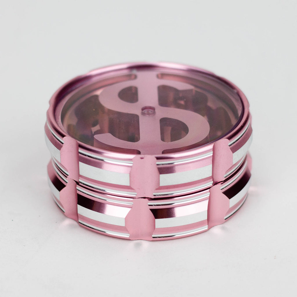 Z2.5" aluminum grinder 4 layers with Dollar design [GA10]