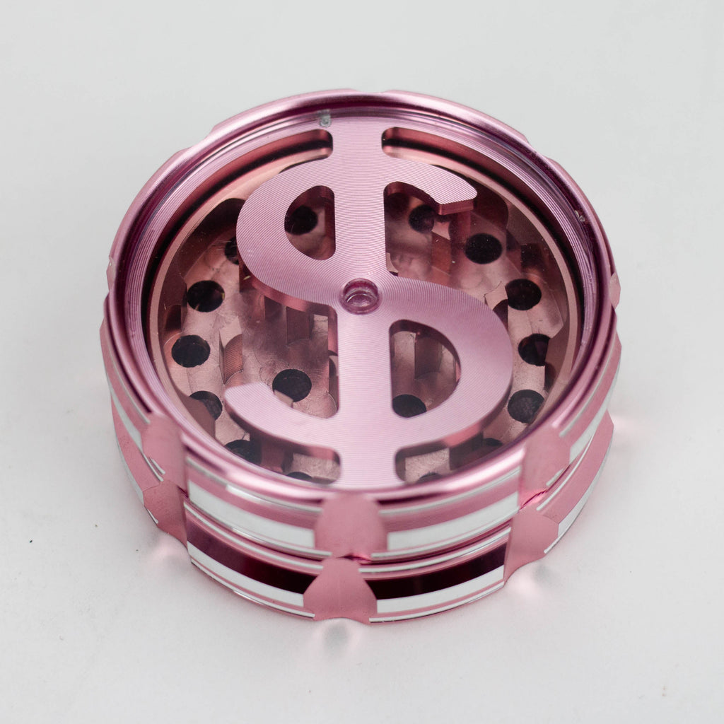 Z2.5" aluminum grinder 4 layers with Dollar design [GA10]