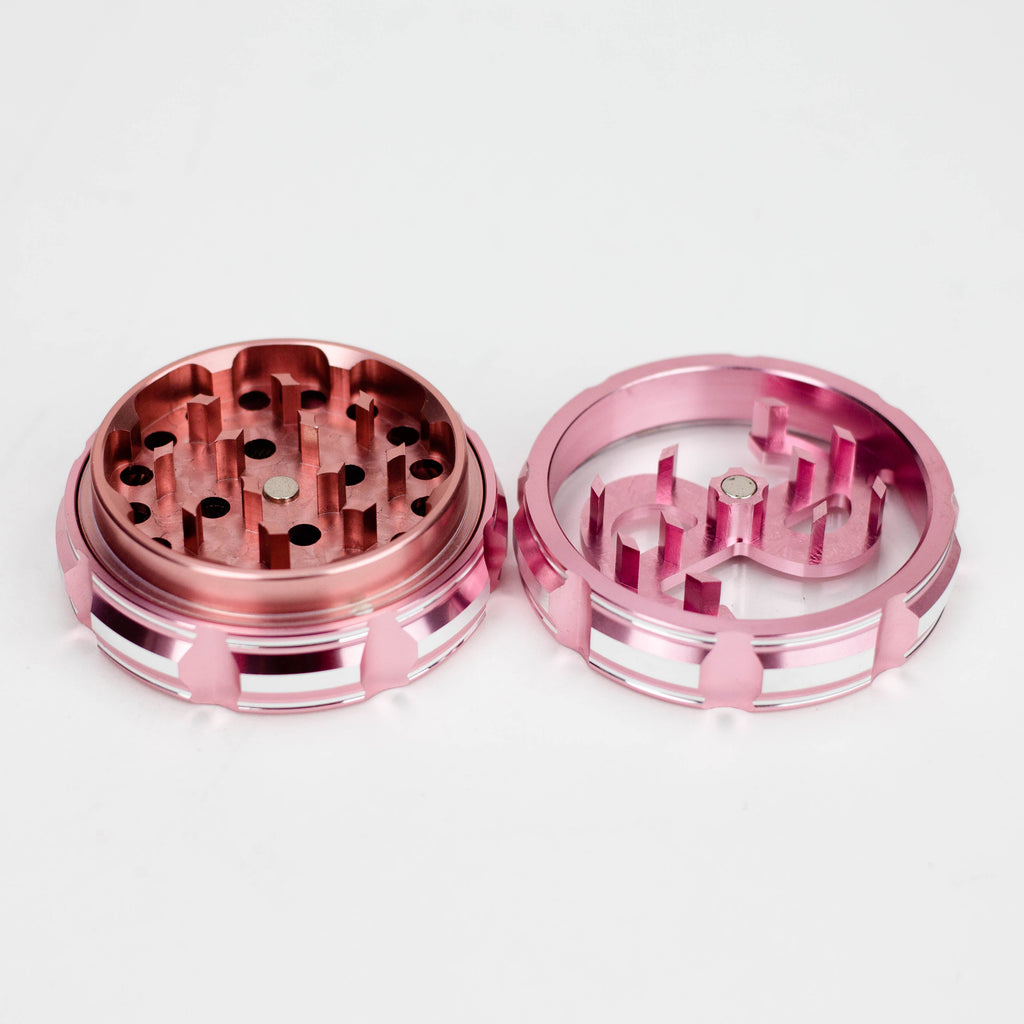 Z2.5" aluminum grinder 4 layers with Dollar design [GA10]