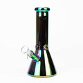 Z8" Solid Color Eletroplate Glass Beaker Bong [BH107x]