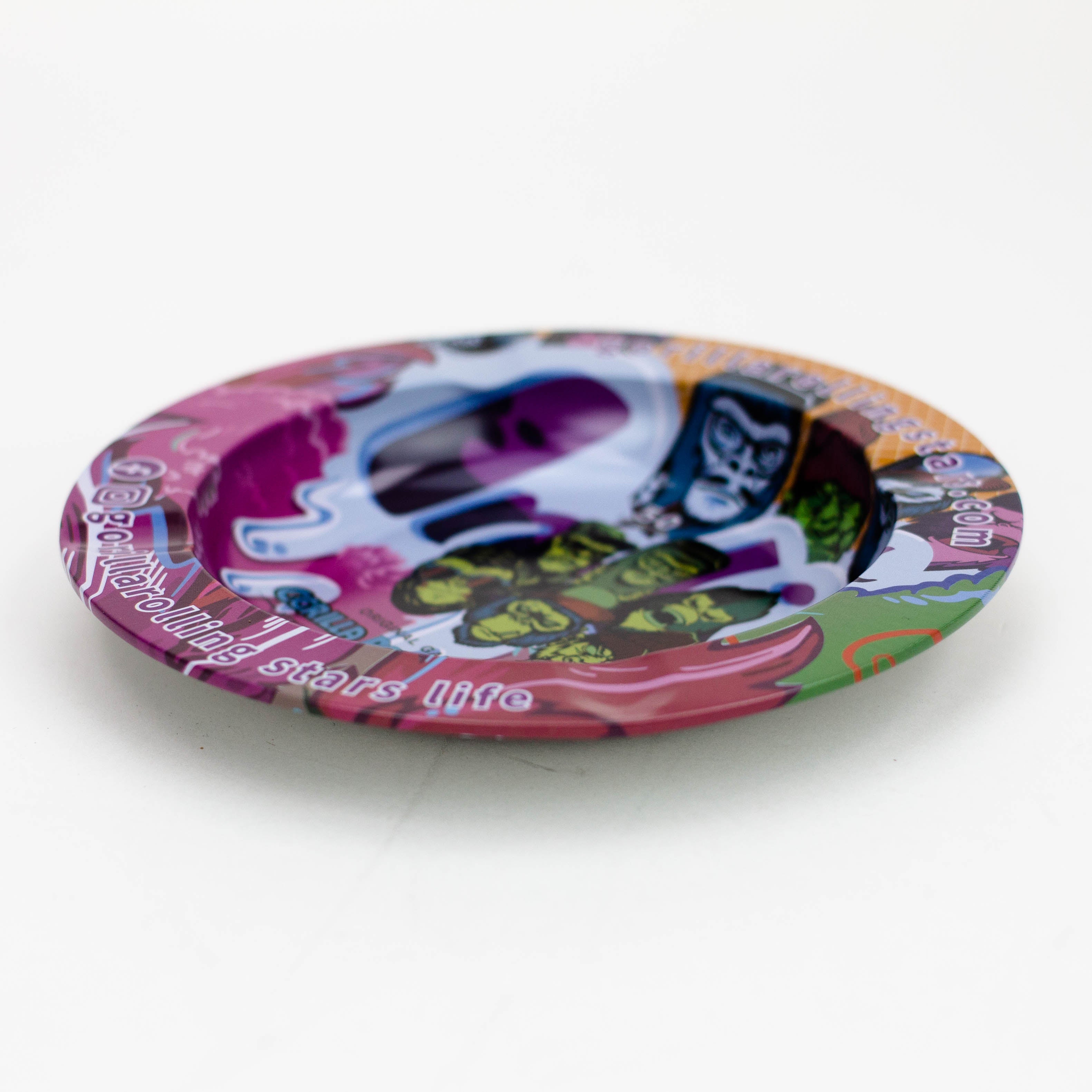 ZRound Metal Tray Pack of 6